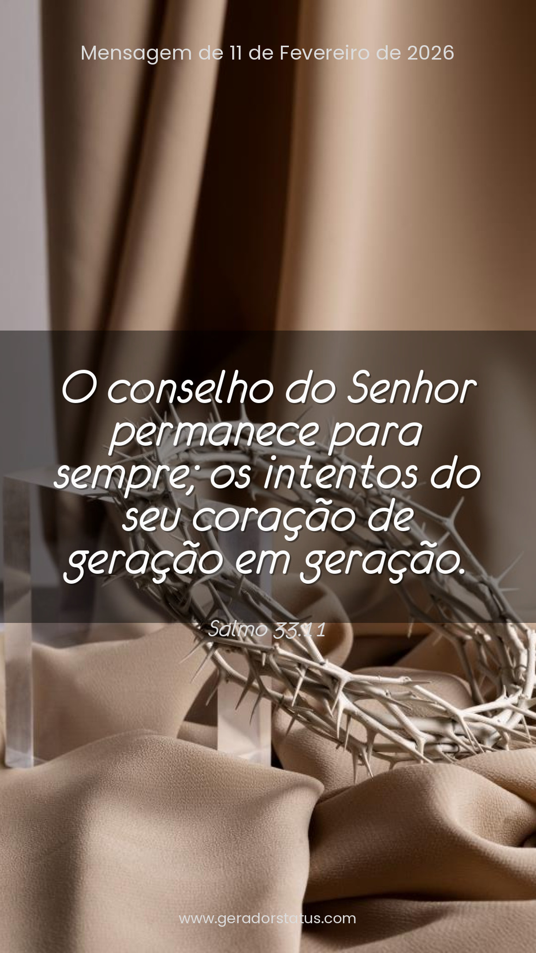 Status do dia: Salmo