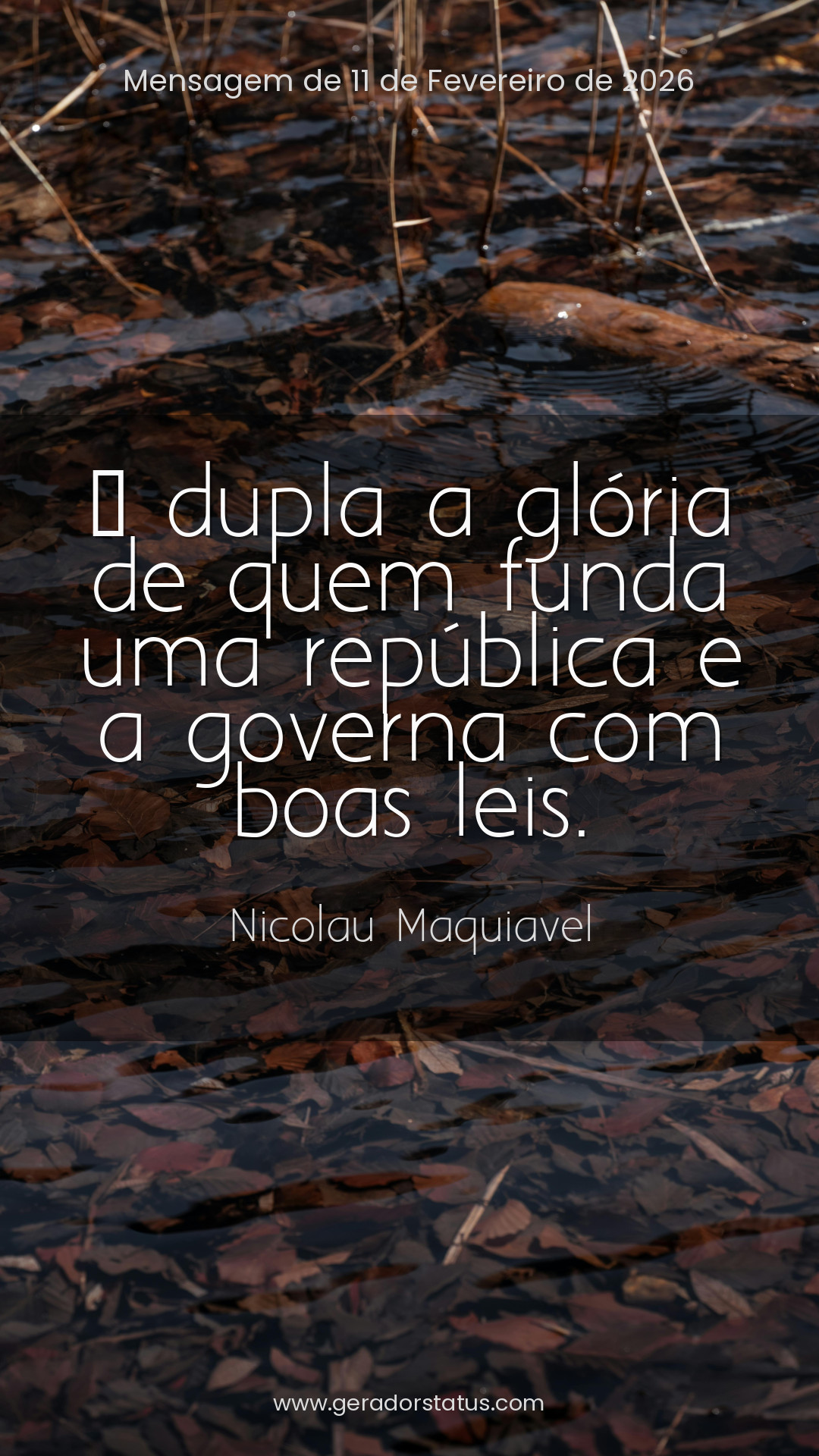 Status do dia: Sabedoria