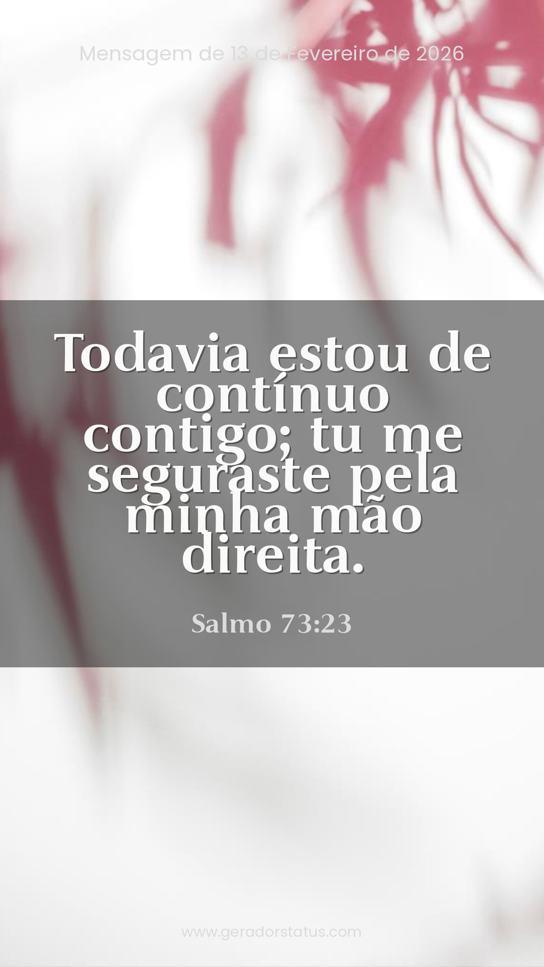 Status do dia: Salmo