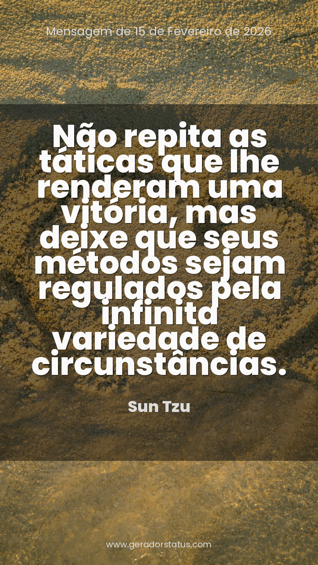 Status do dia: Sabedoria