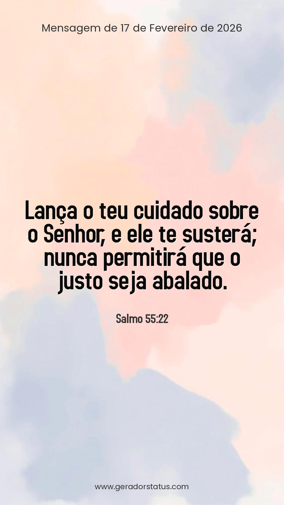 Status do dia: Salmo