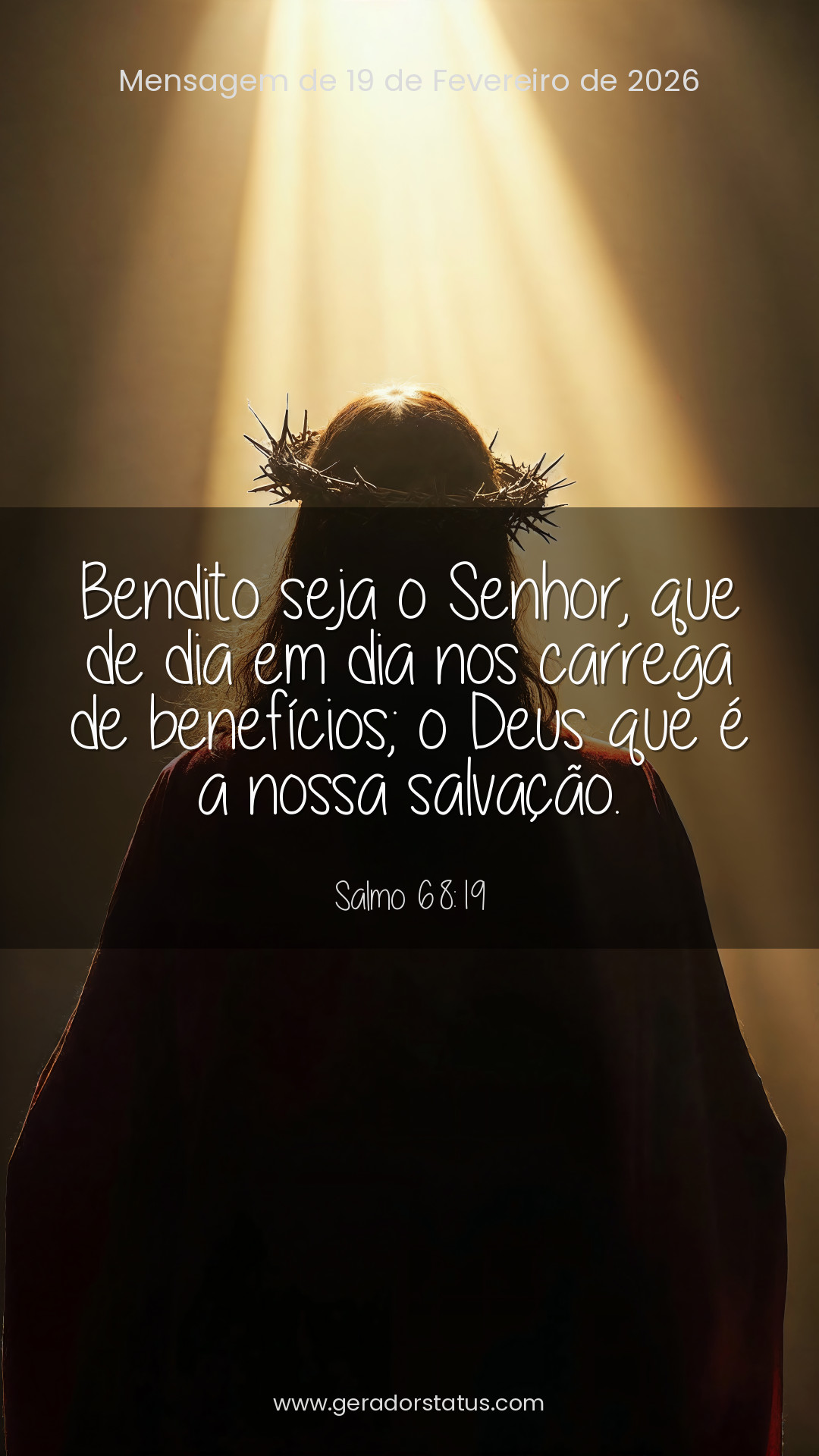 Status do dia: Salmo