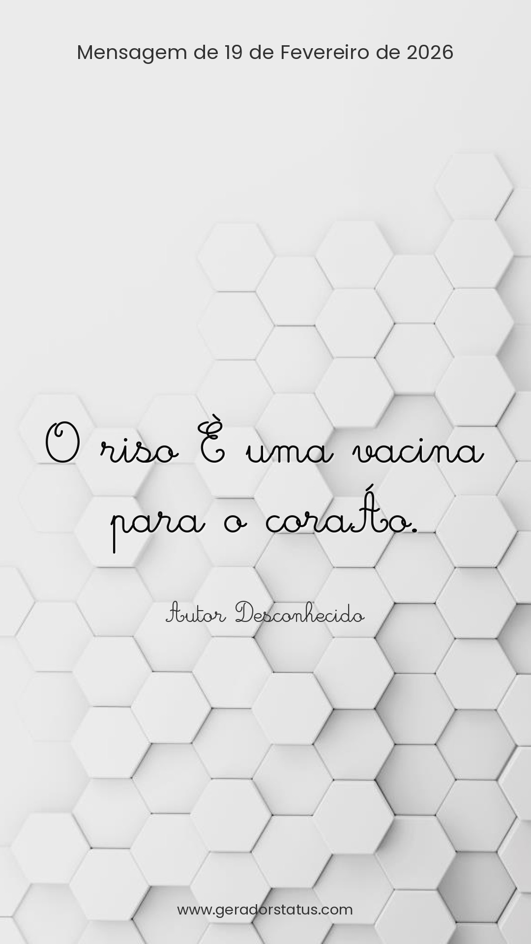 Status do dia: Citação