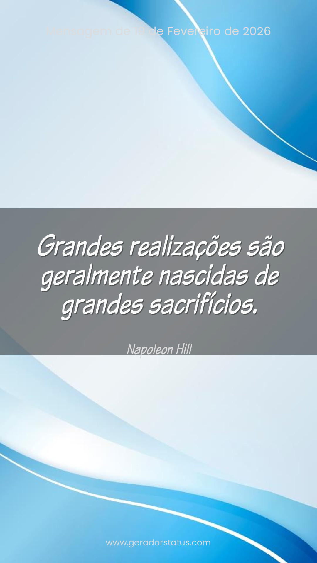 Status do dia: Sabedoria