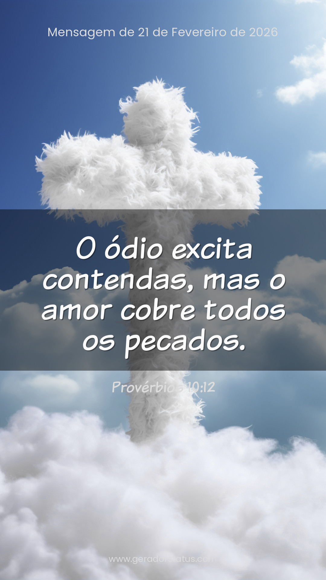 Status do dia: Versículo