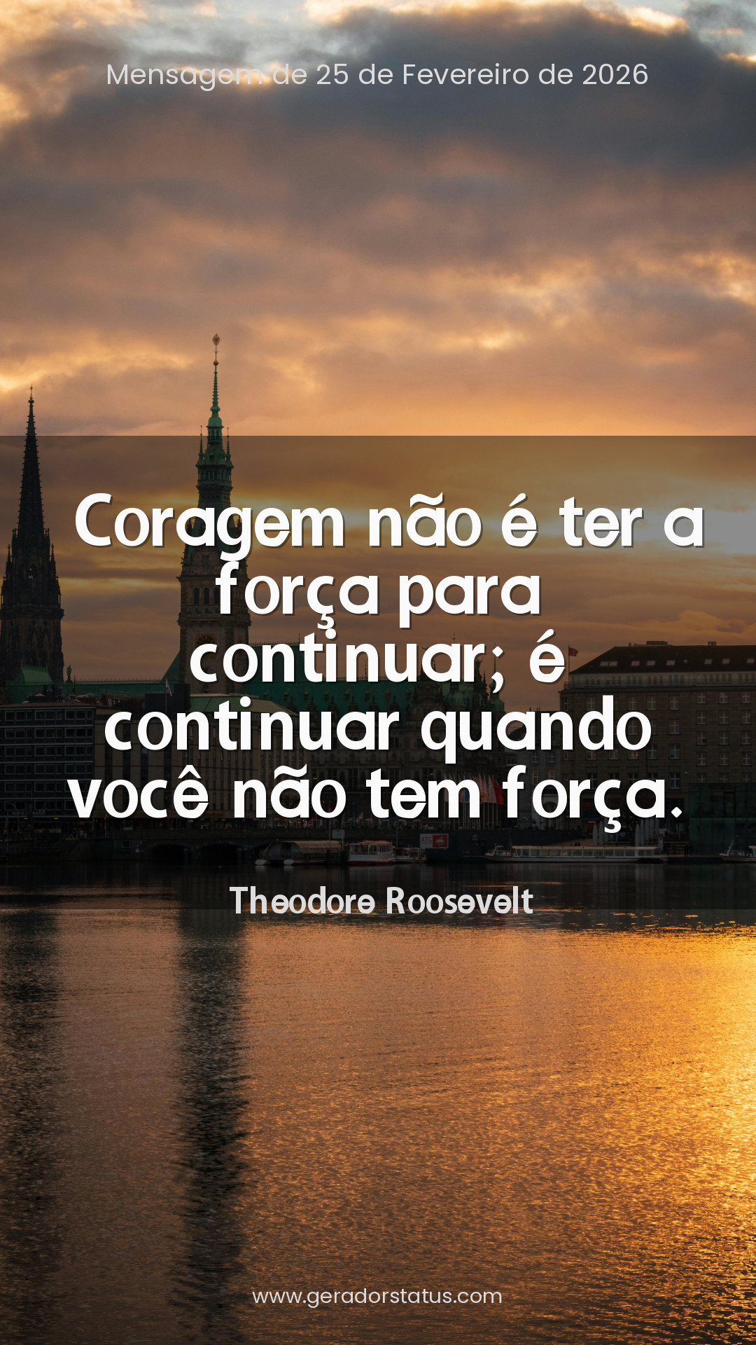 Status do dia: Citação