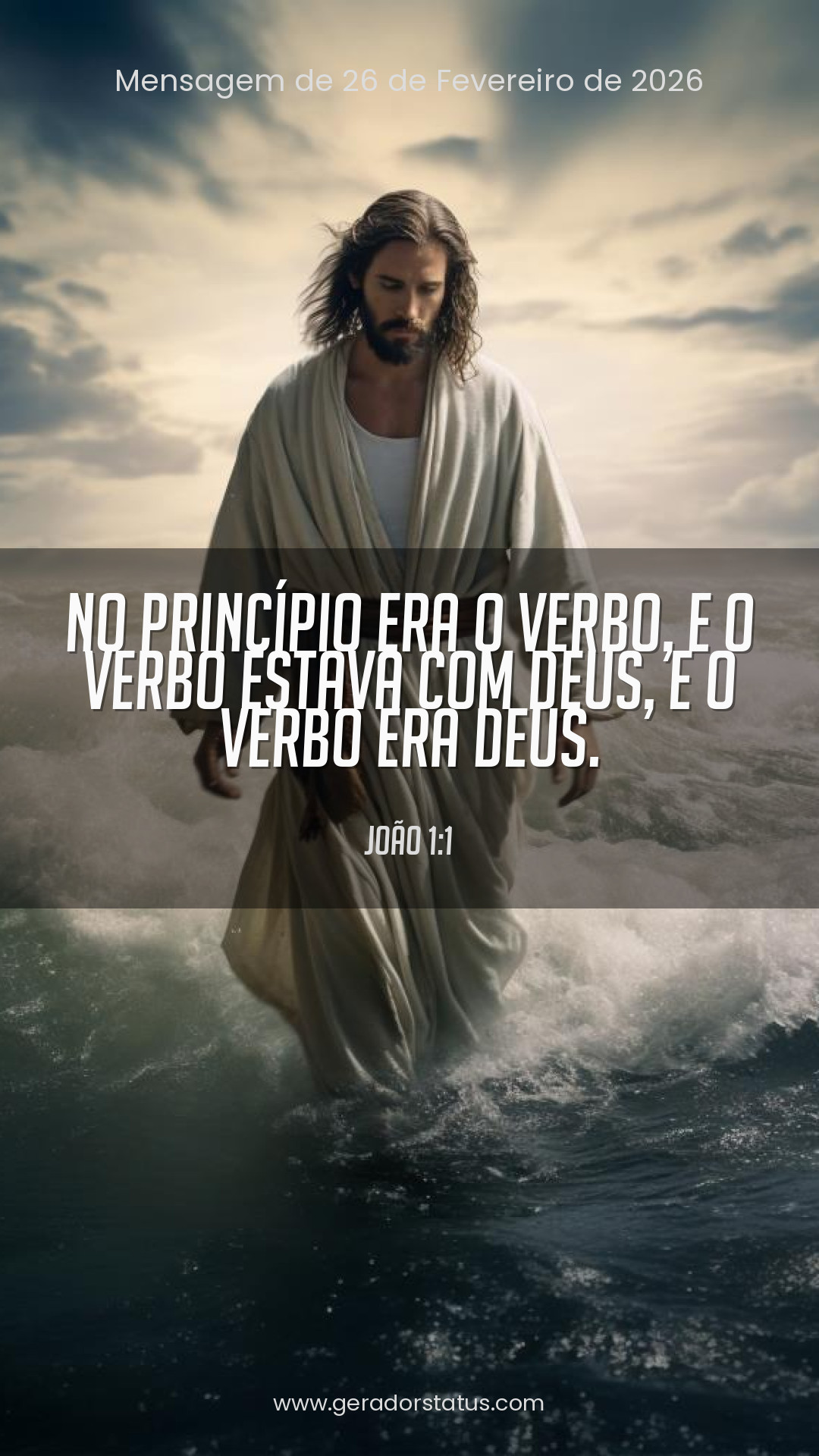 Status do dia: Versículo