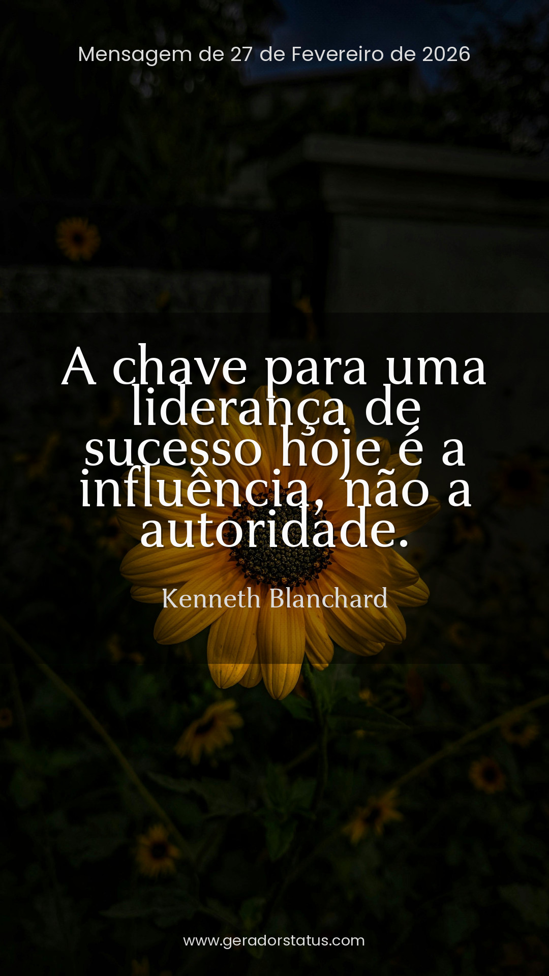 Status do dia: Citação