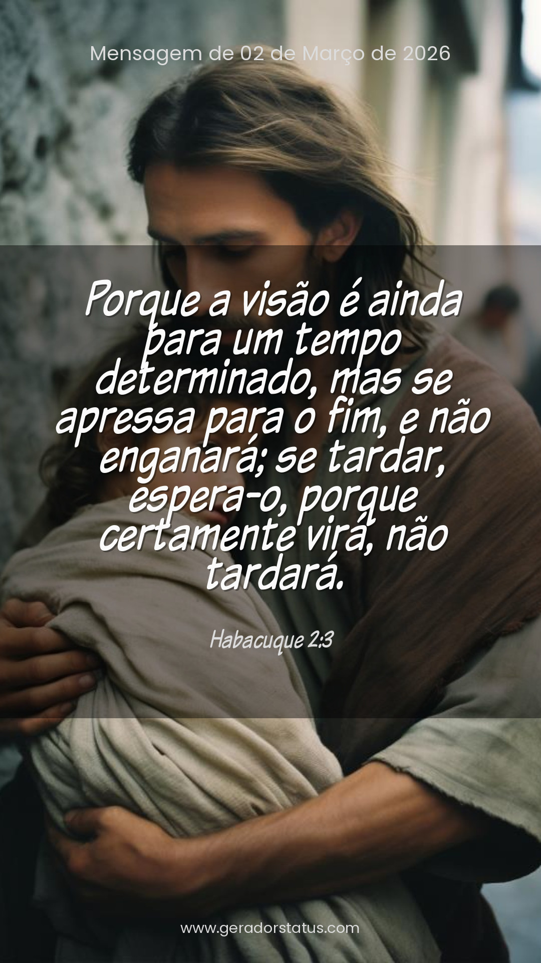 Status do dia: Versículo