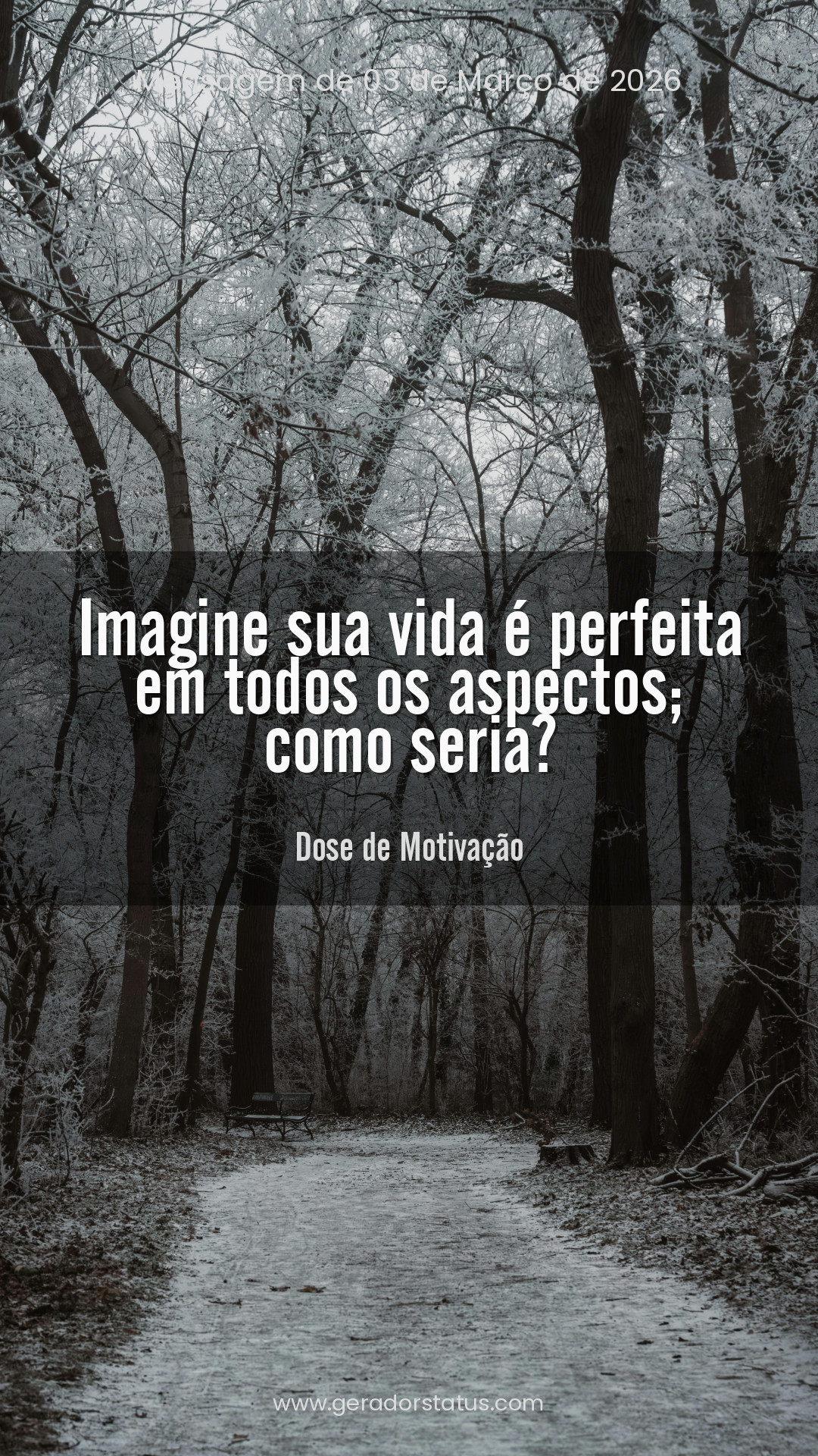 Status do dia: Motivacional