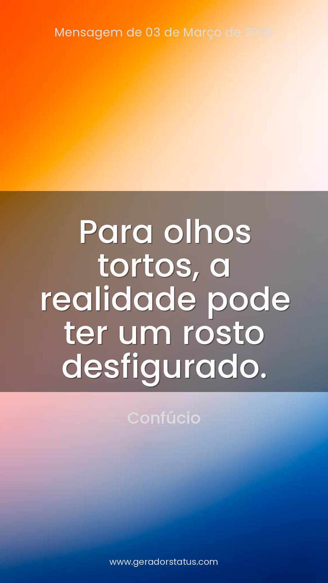 Status do dia: Citação