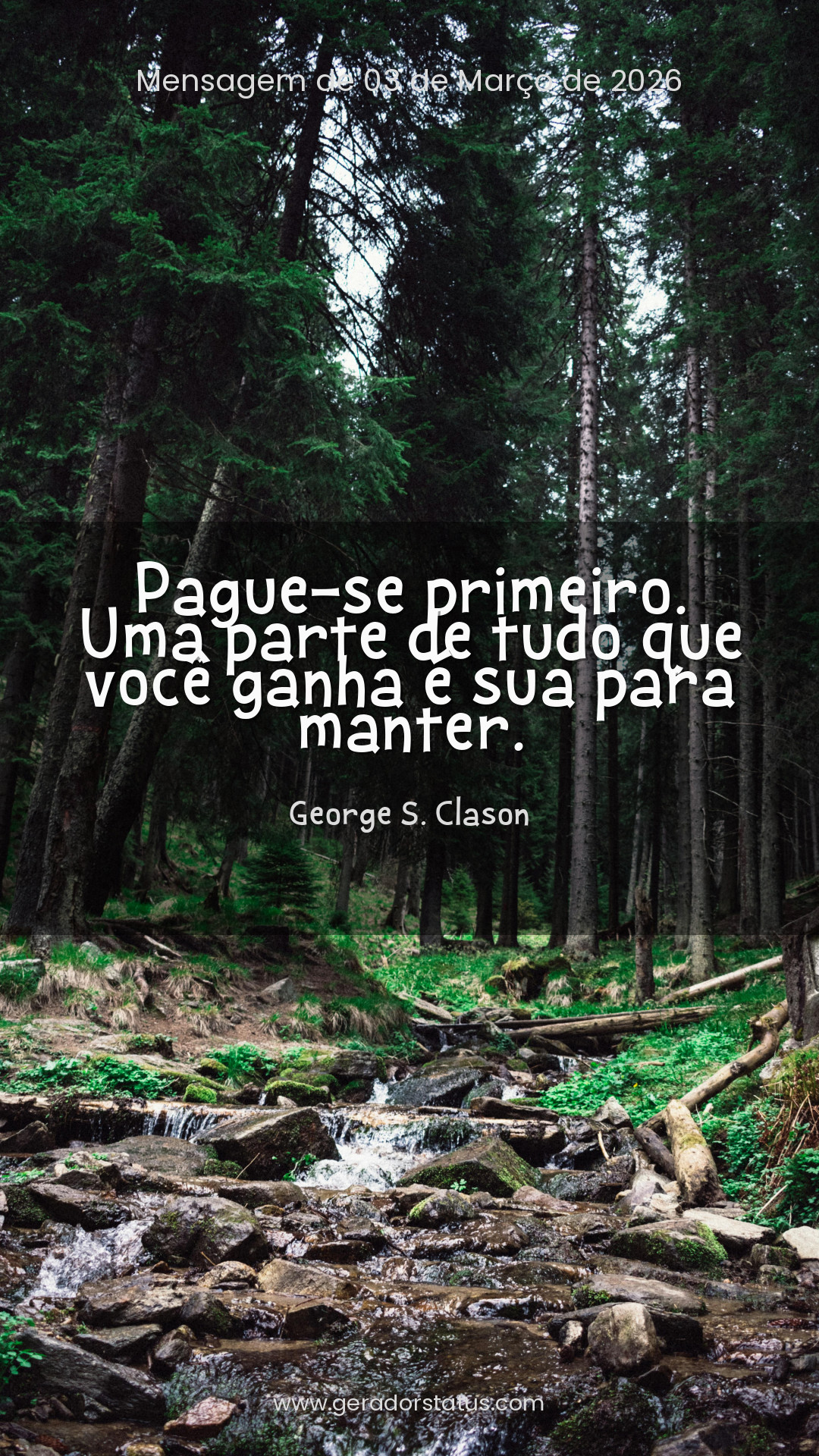 Status do dia: Sabedoria