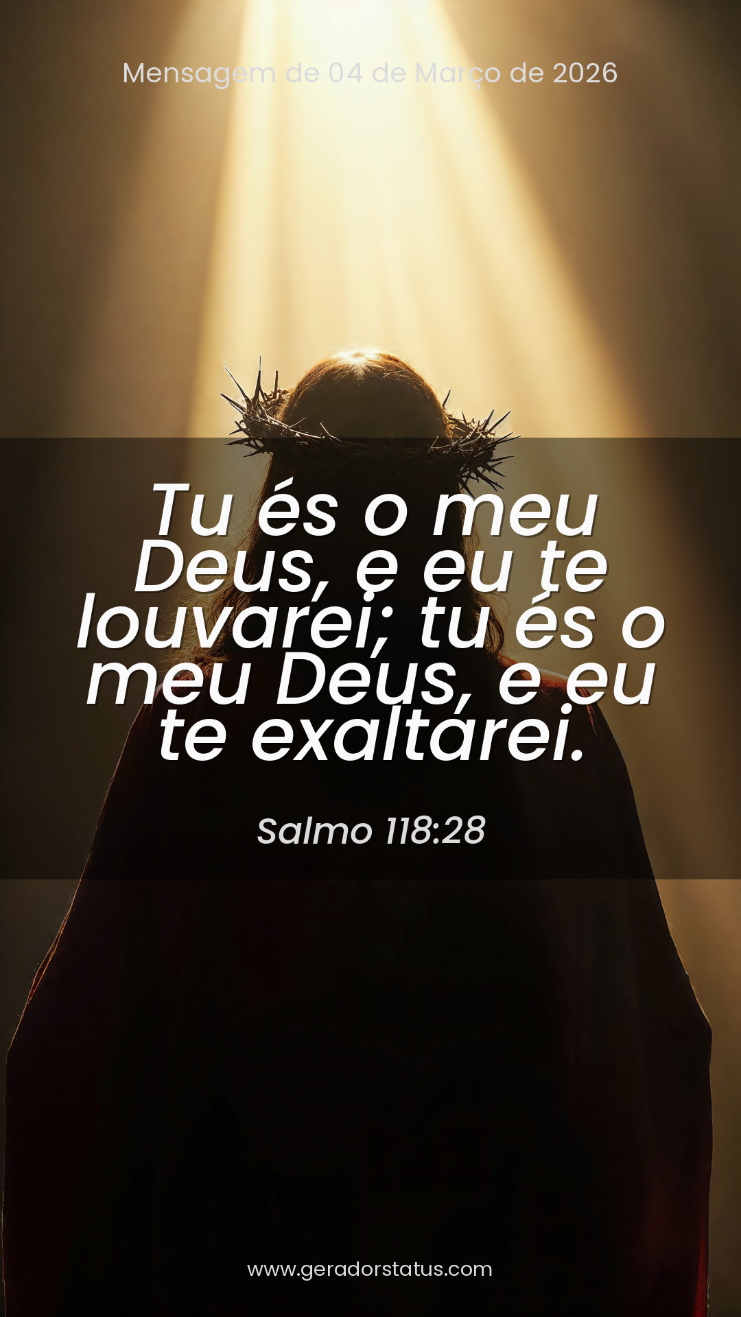 Status do dia: Salmo