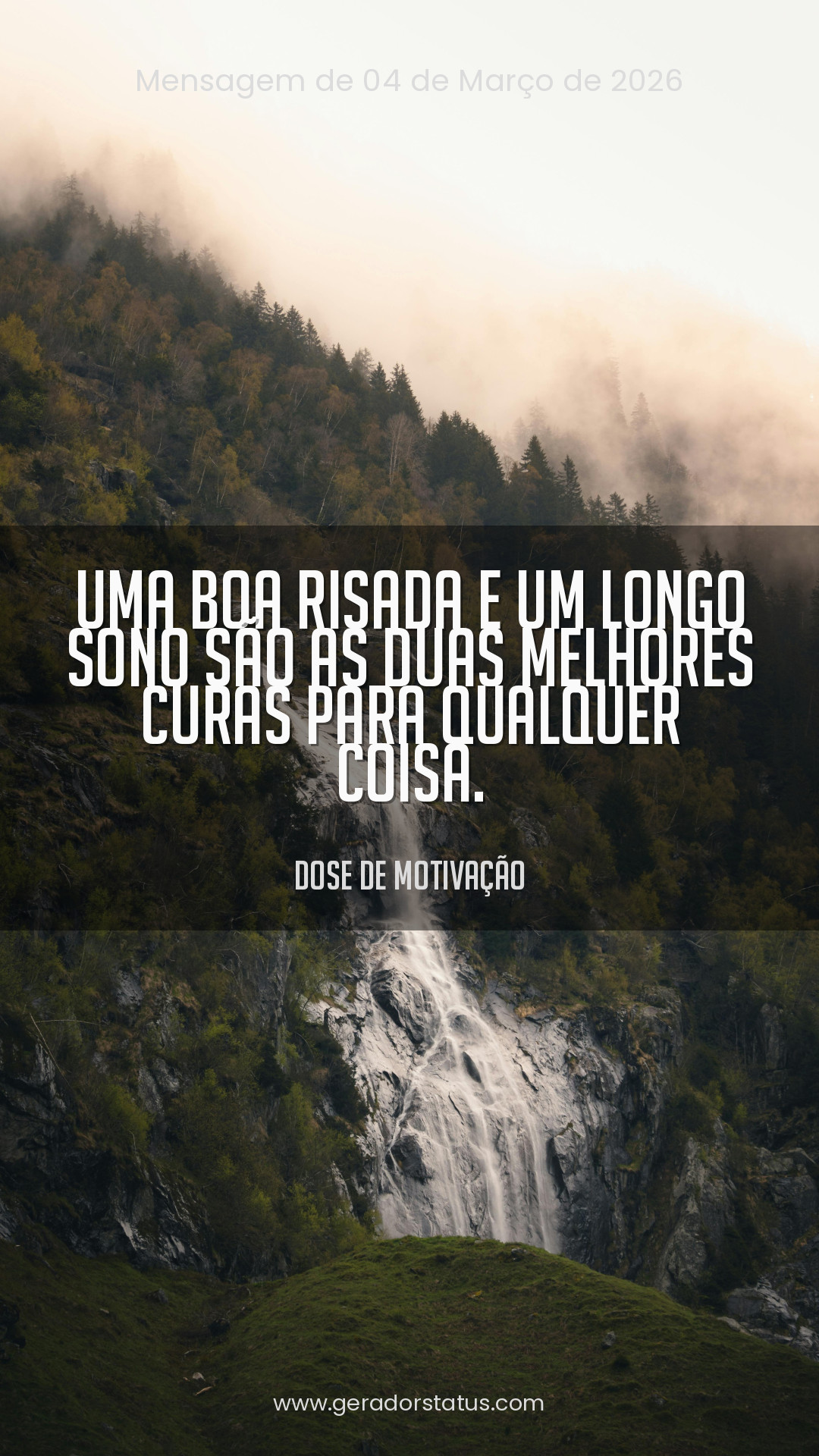 Status do dia: Motivacional