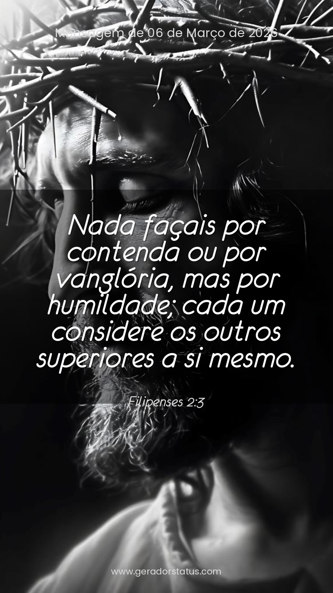 Status do dia: Versículo