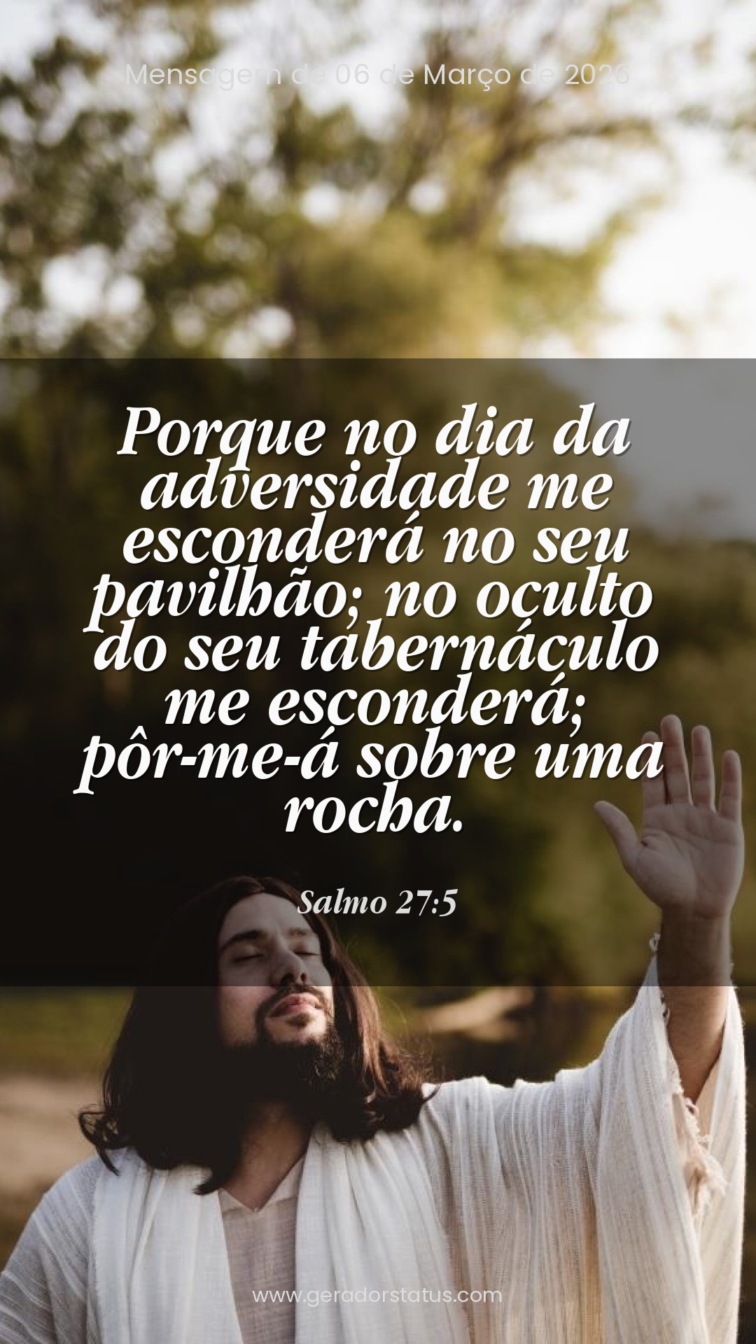 Status do dia: Salmo