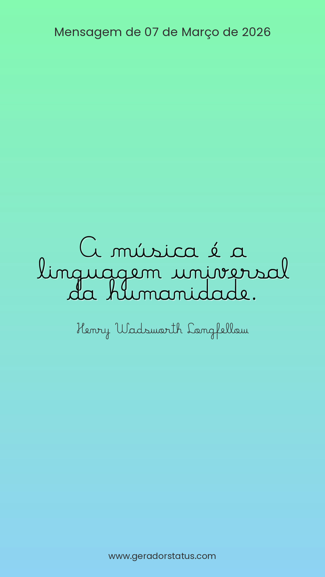 Status do dia: Citação