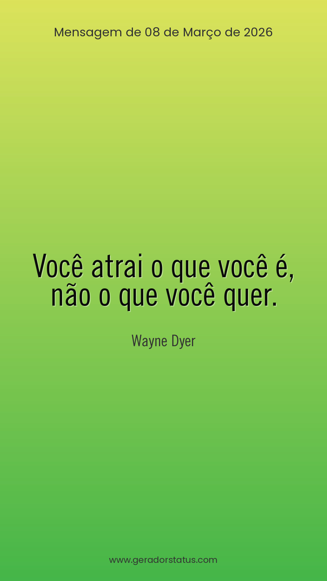 Status do dia: Sabedoria