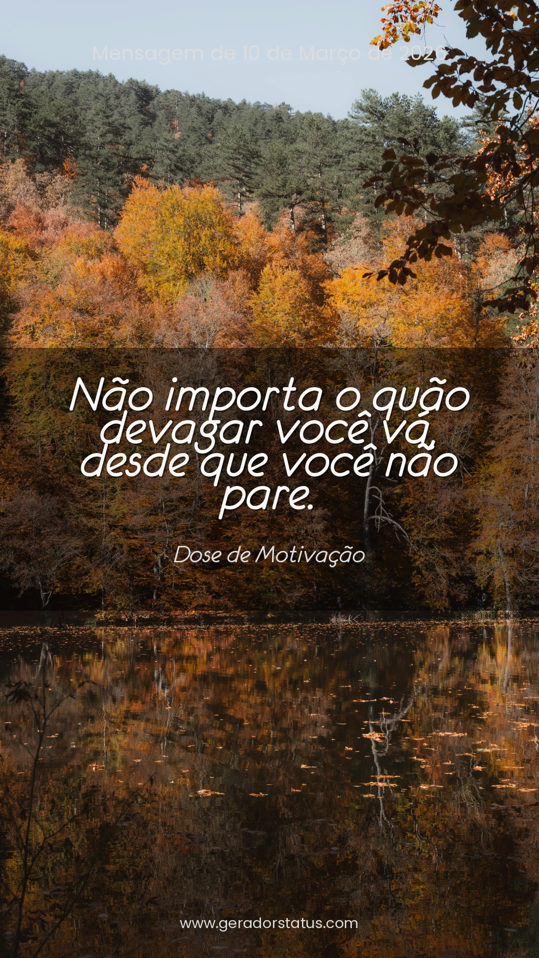 Status do dia: Motivacional