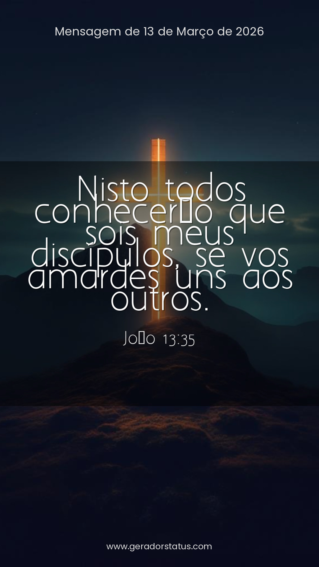 Status do dia: Versículo