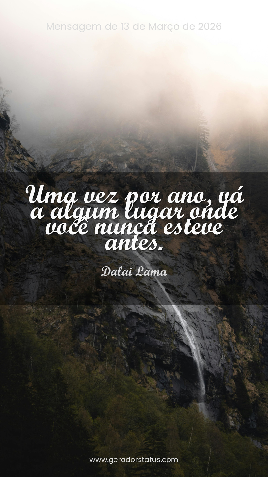 Status do dia: Citação