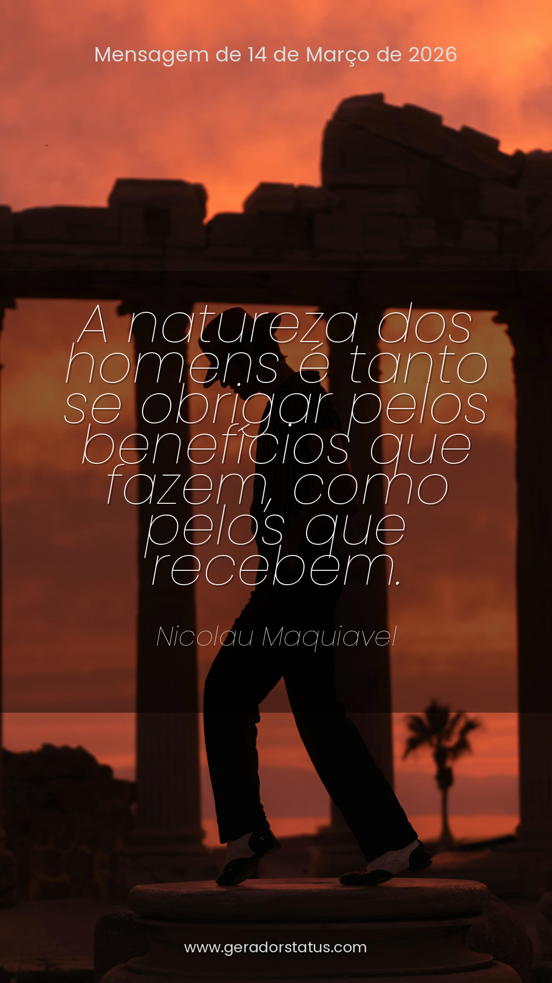 Status do dia: Sabedoria