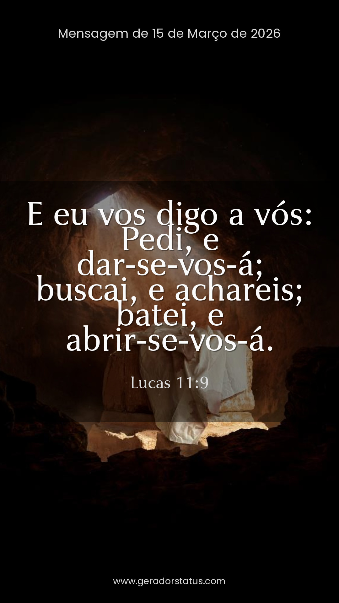 Status do dia: Versículo