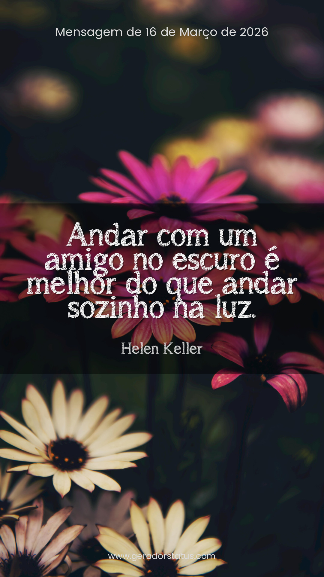 Status do dia: Citação