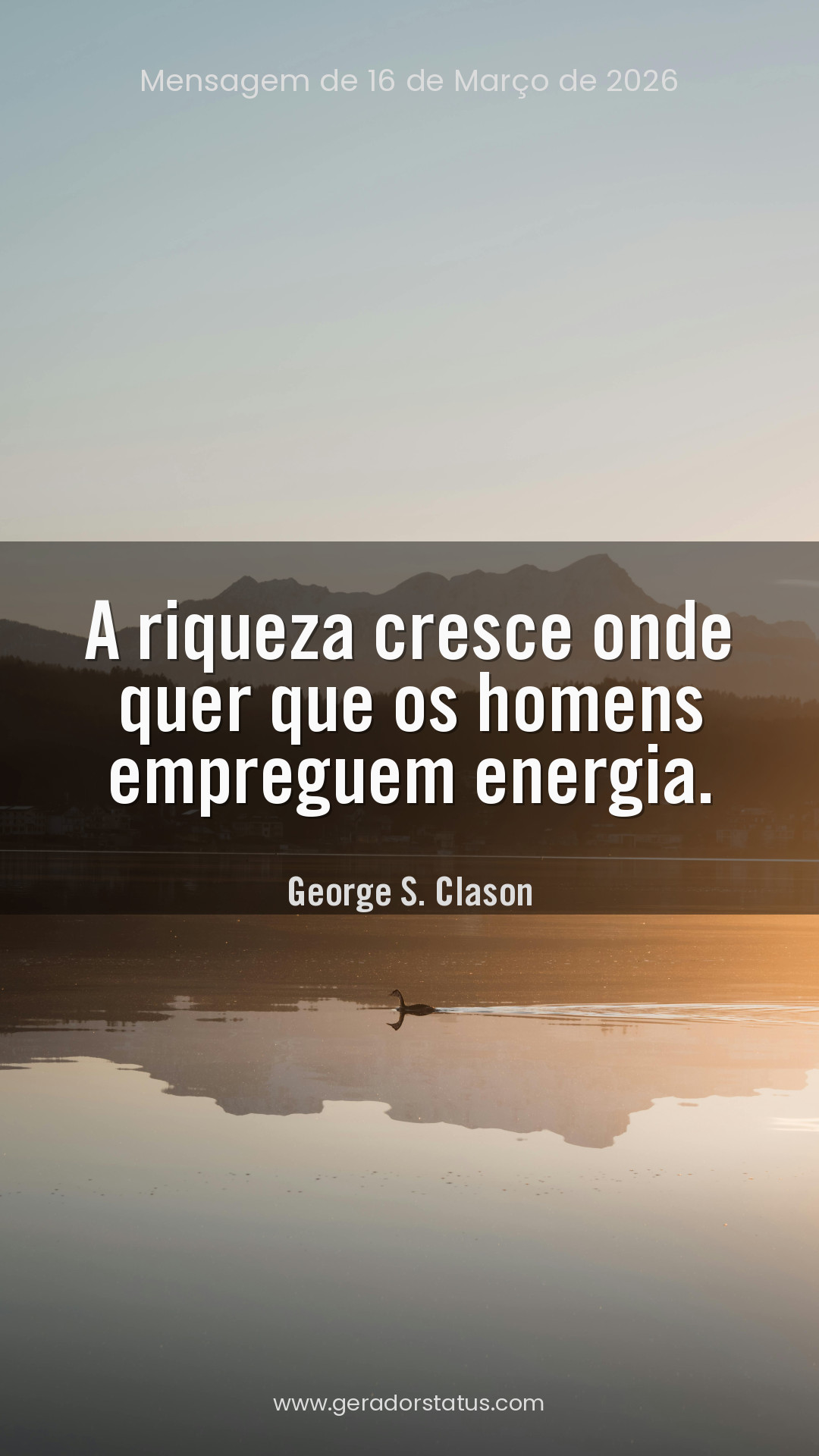 Status do dia: Sabedoria