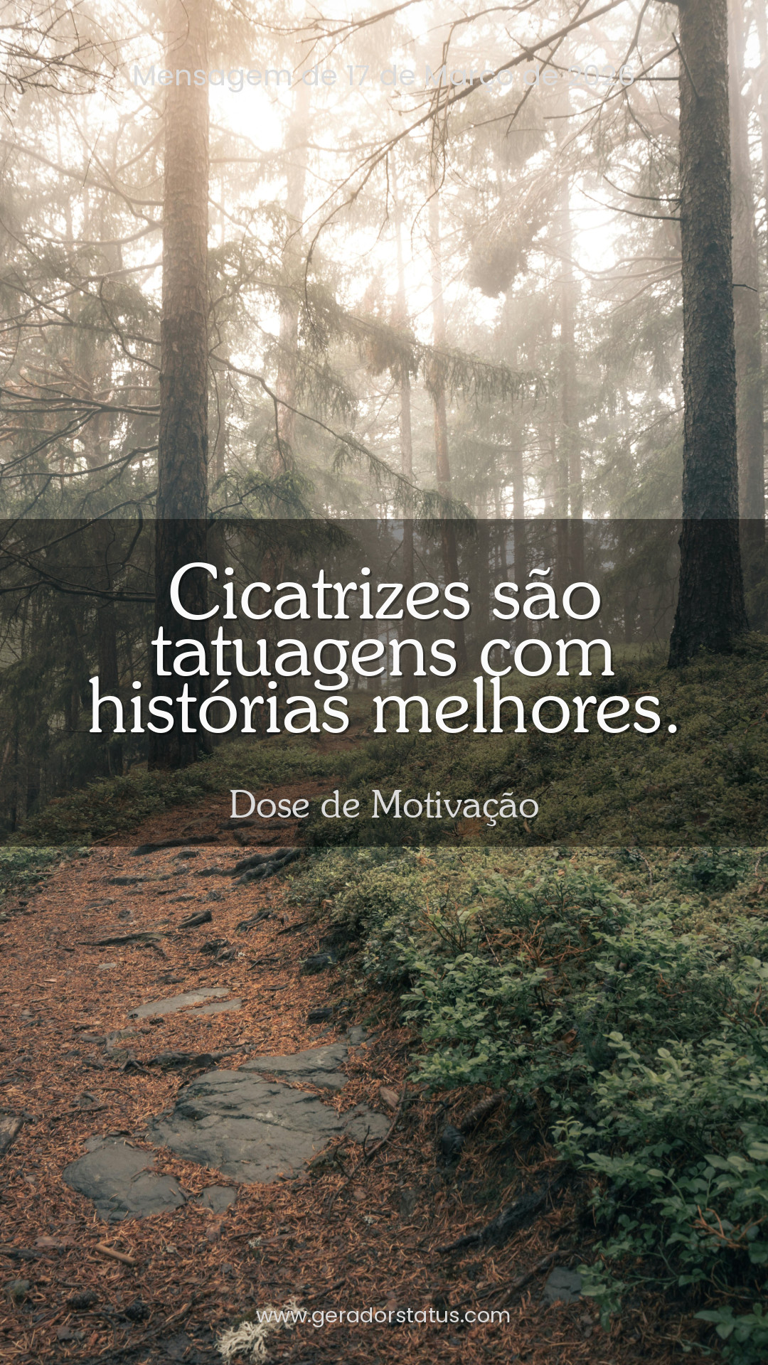 Status do dia: Motivacional