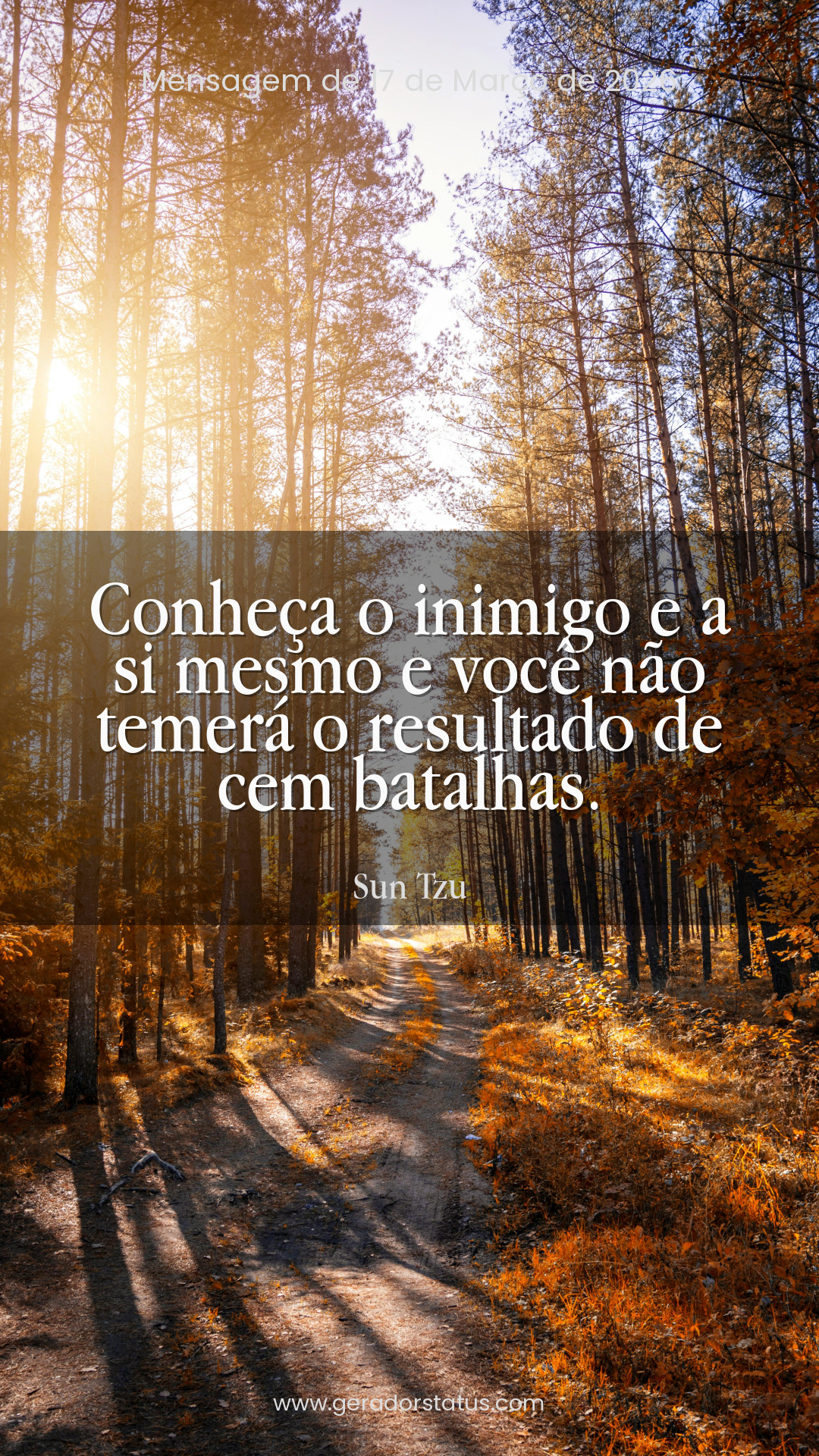 Status do dia: Sabedoria