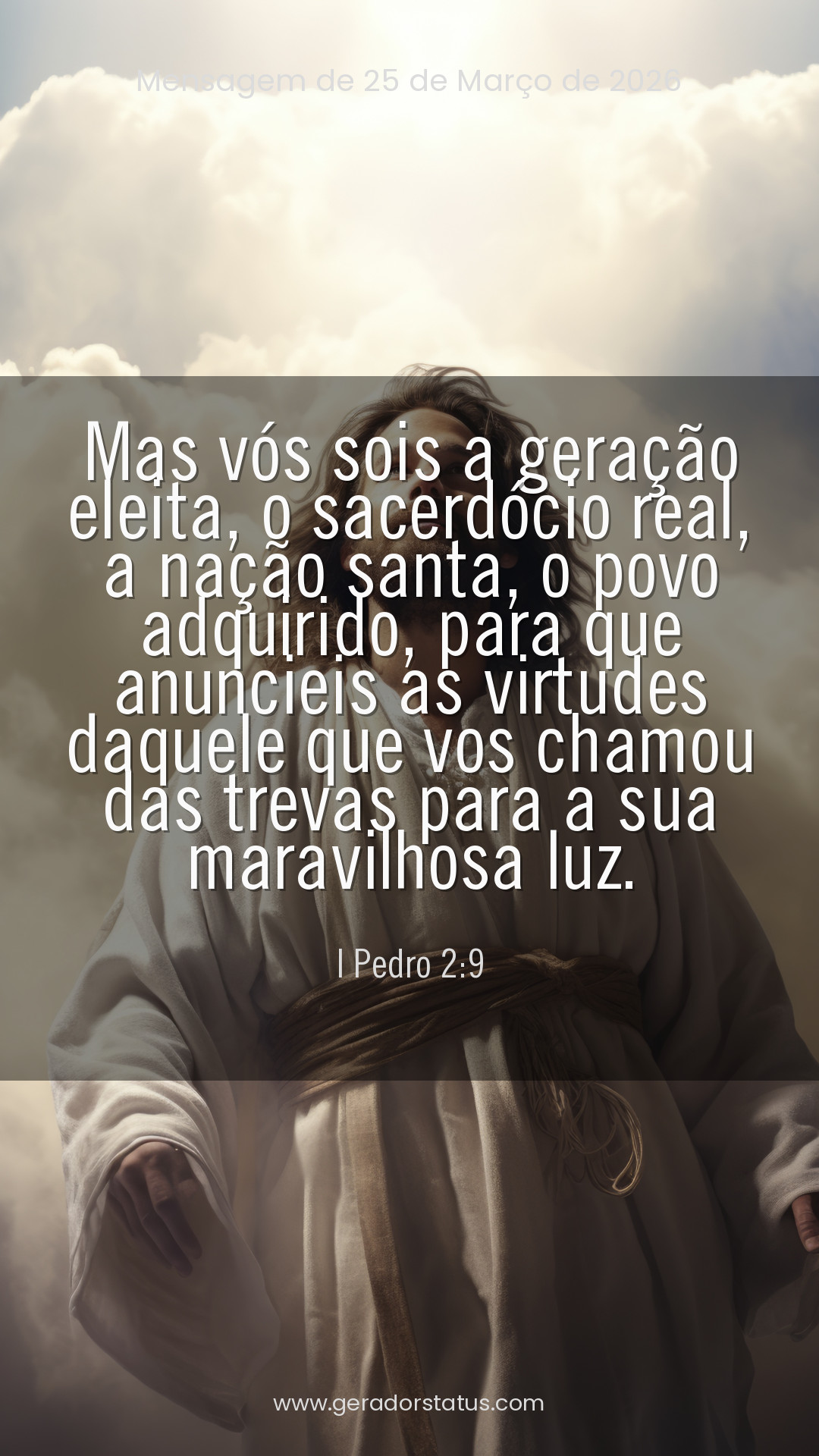 Status do dia: Versículo