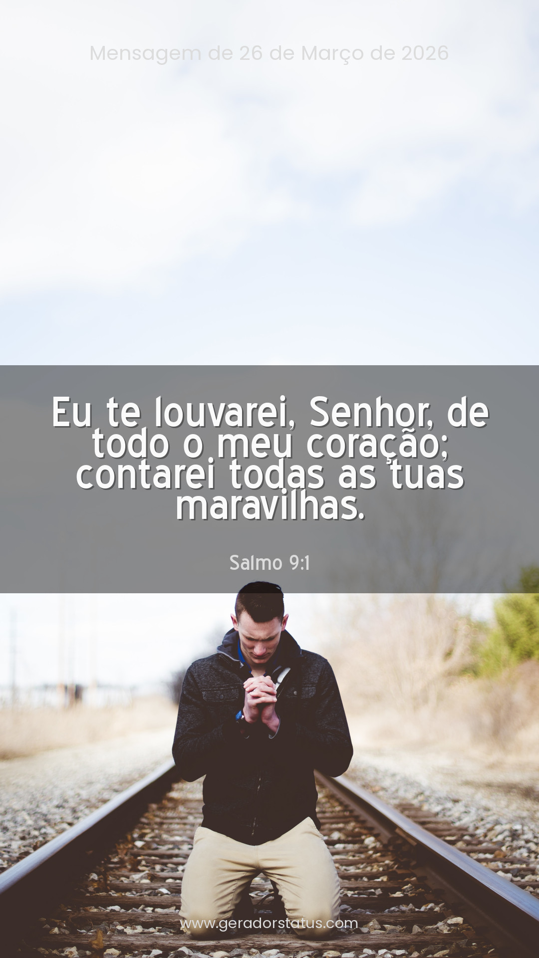 Status do dia: Salmo