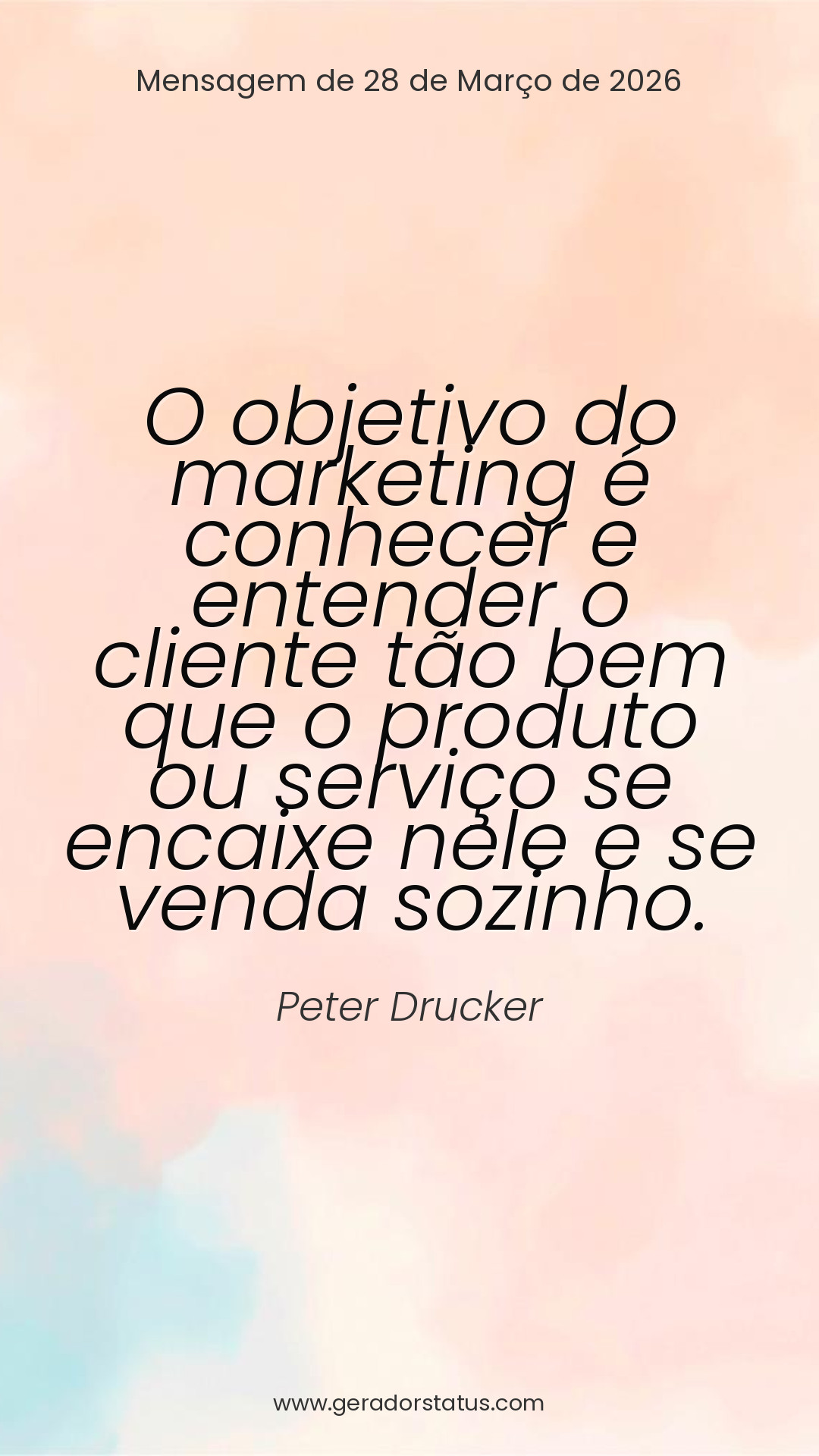 Status do dia: Citação