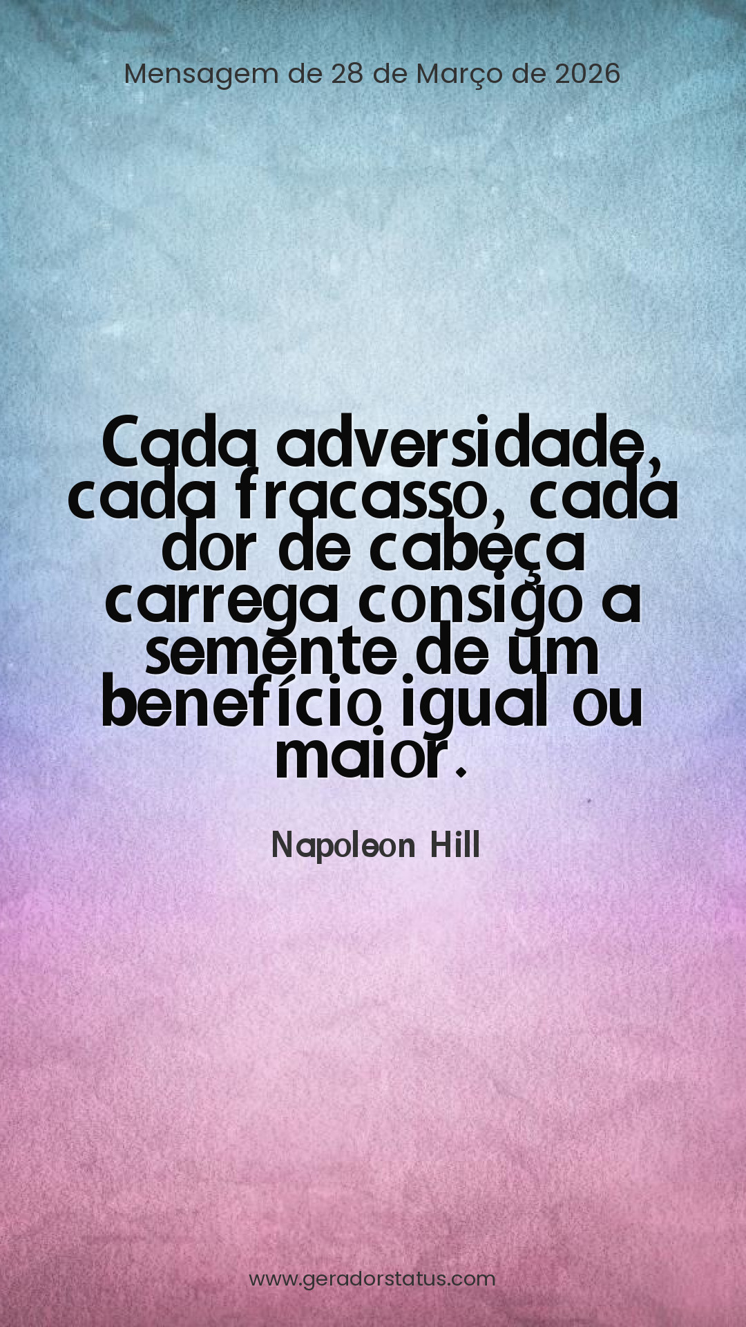 Status do dia: Sabedoria