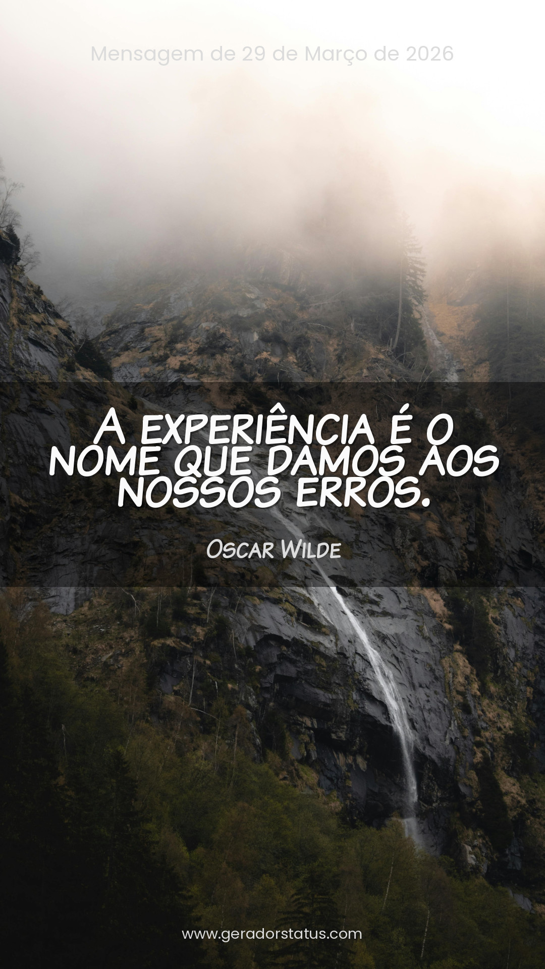 Status do dia: Citação