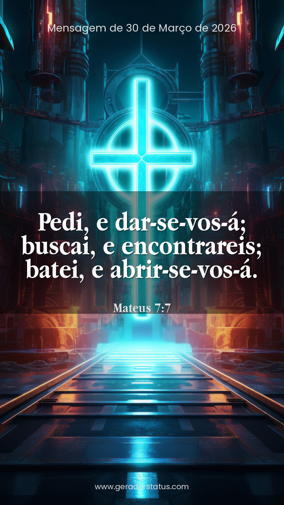 Status do dia: Versículo