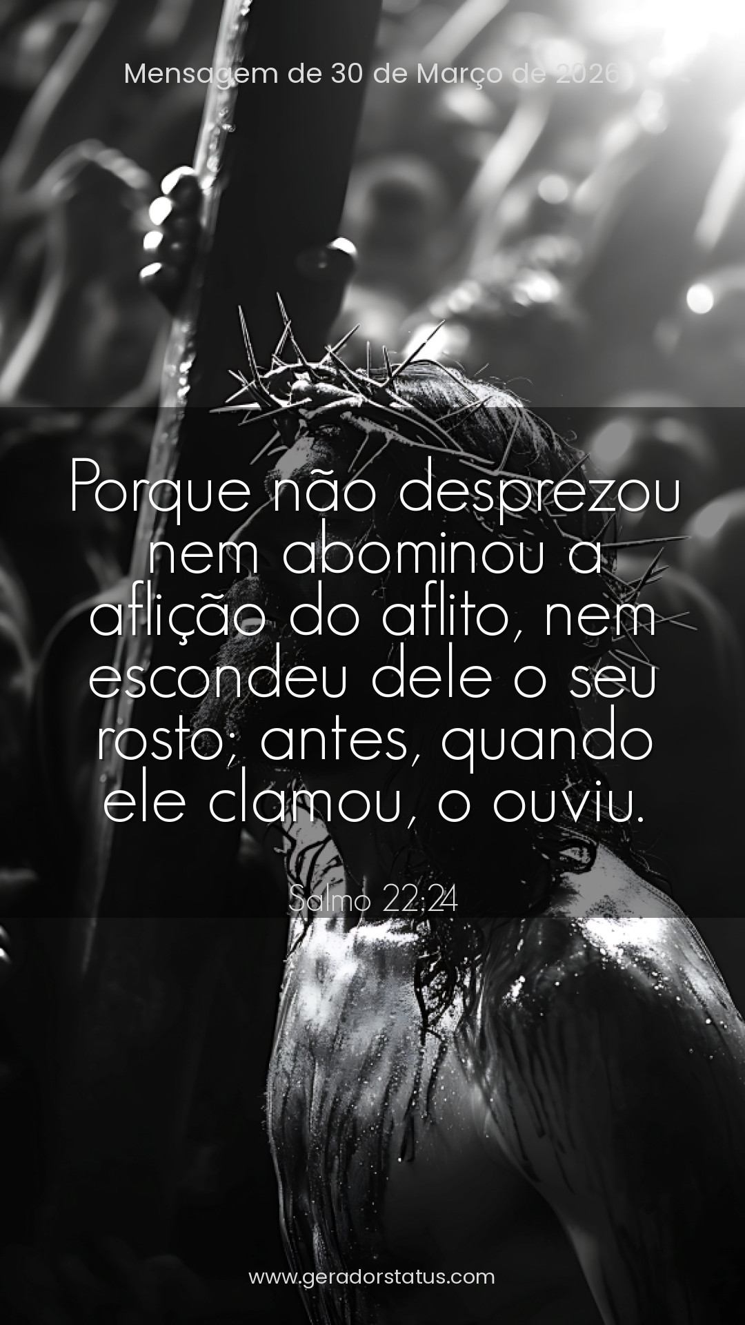 Status do dia: Salmo