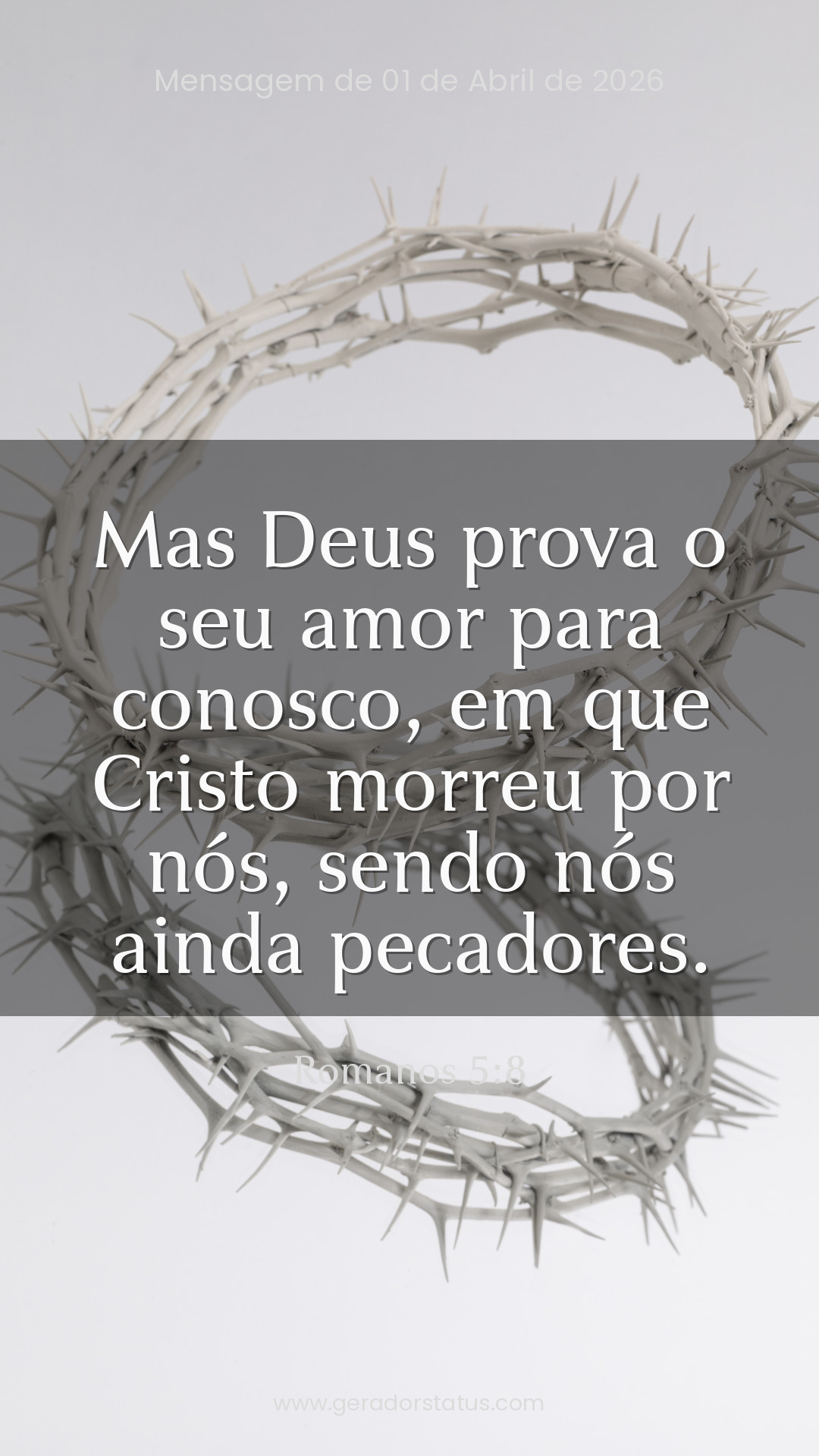 Status do dia: Versículo