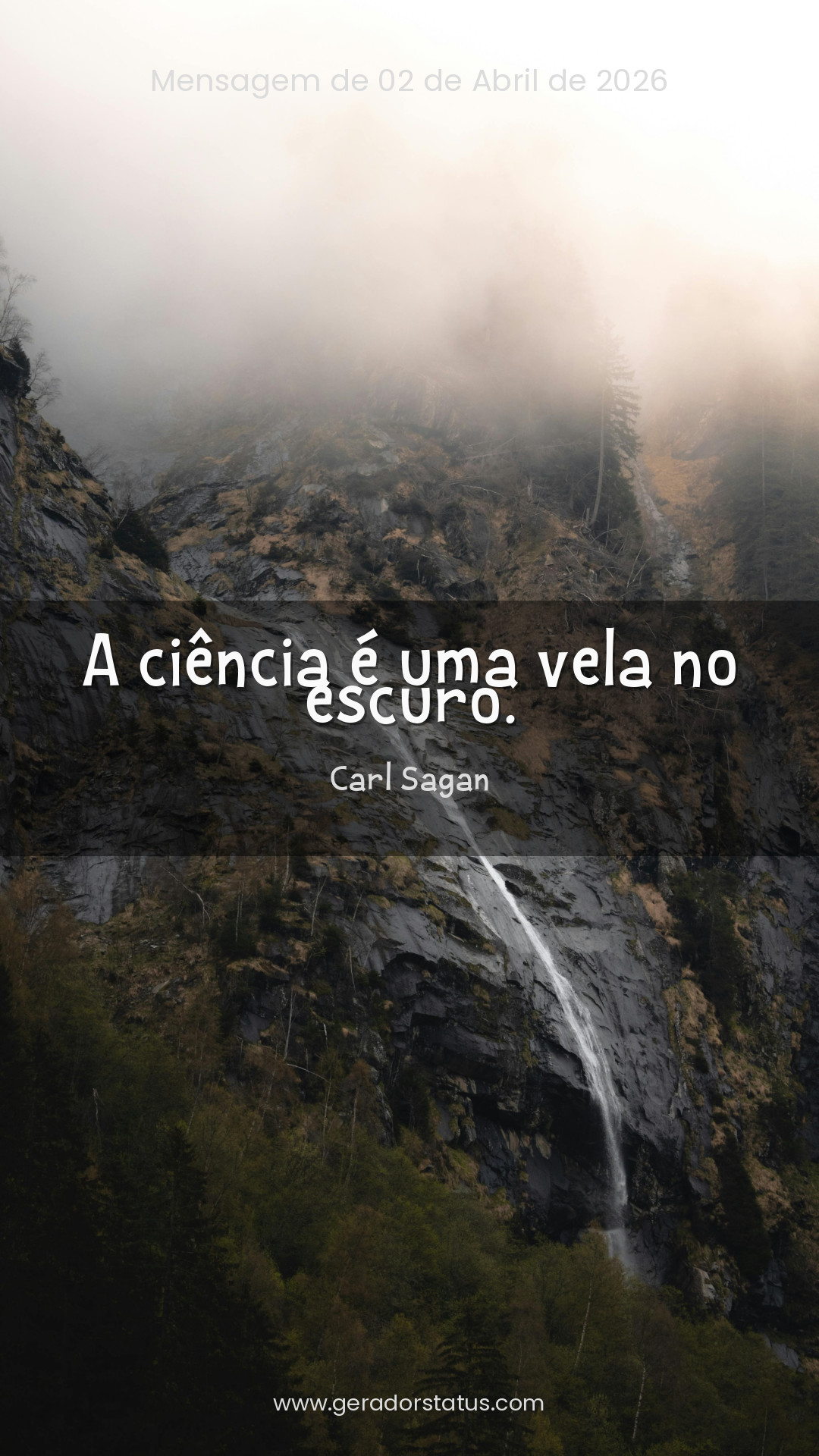 Status do dia: Citação