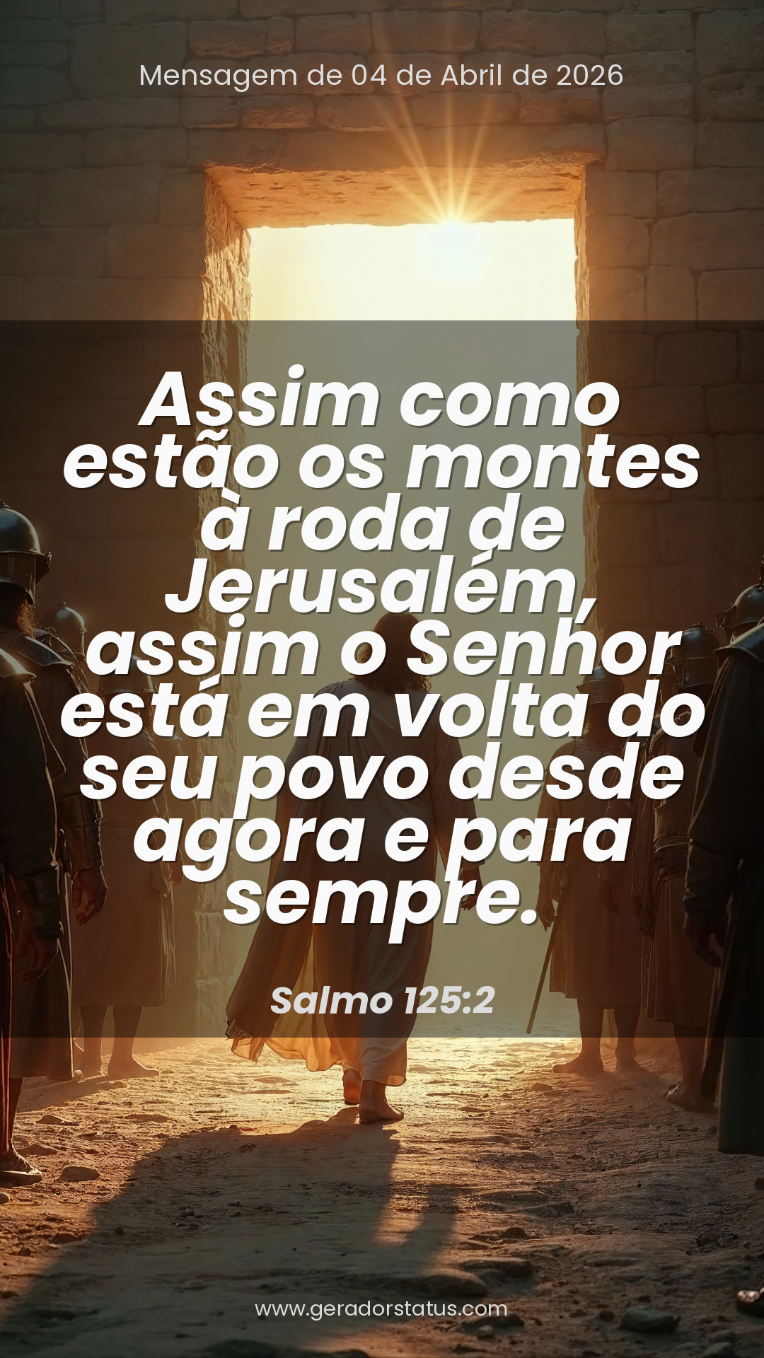 Status do dia: Salmo