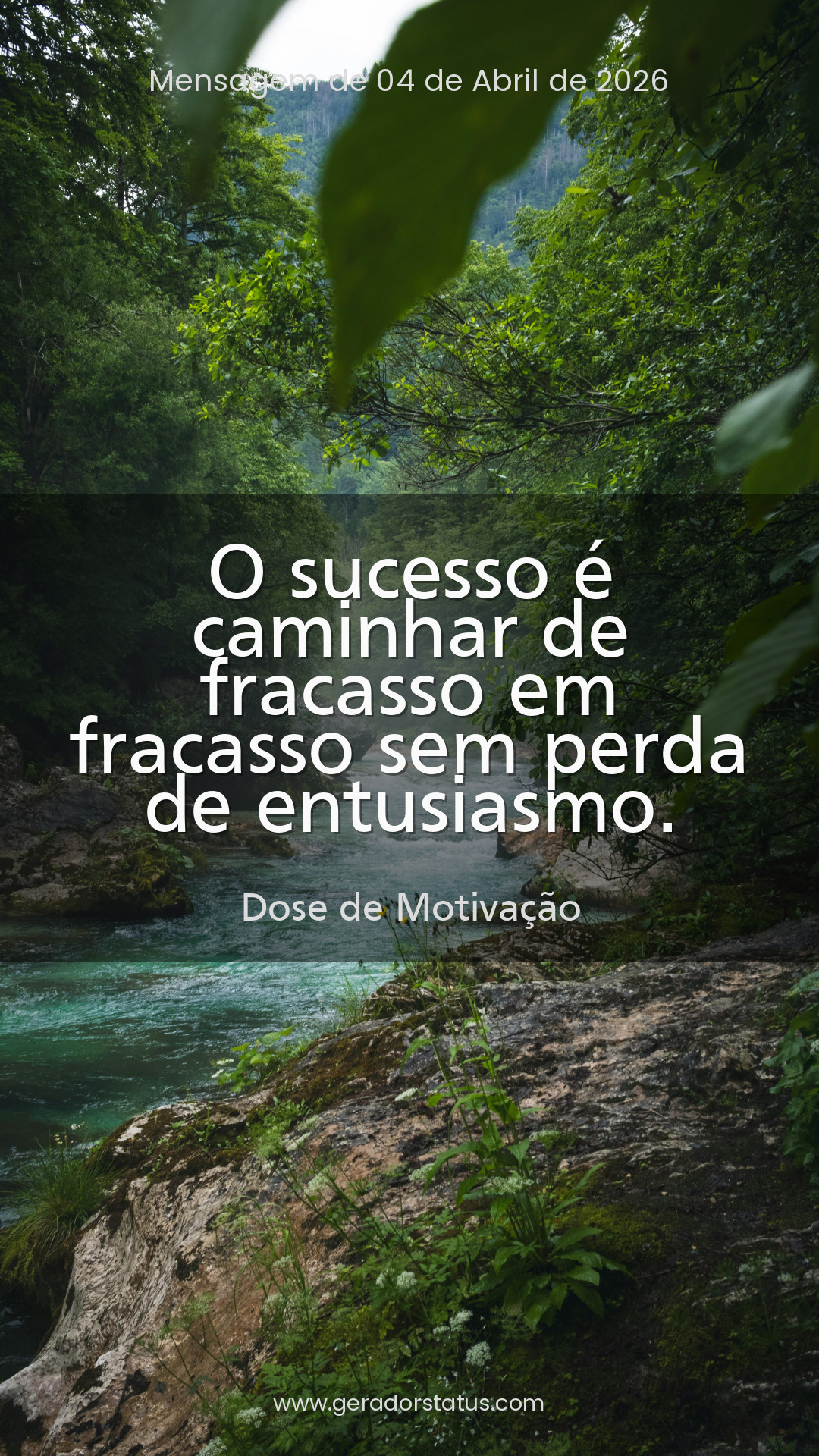 Status do dia: Motivacional