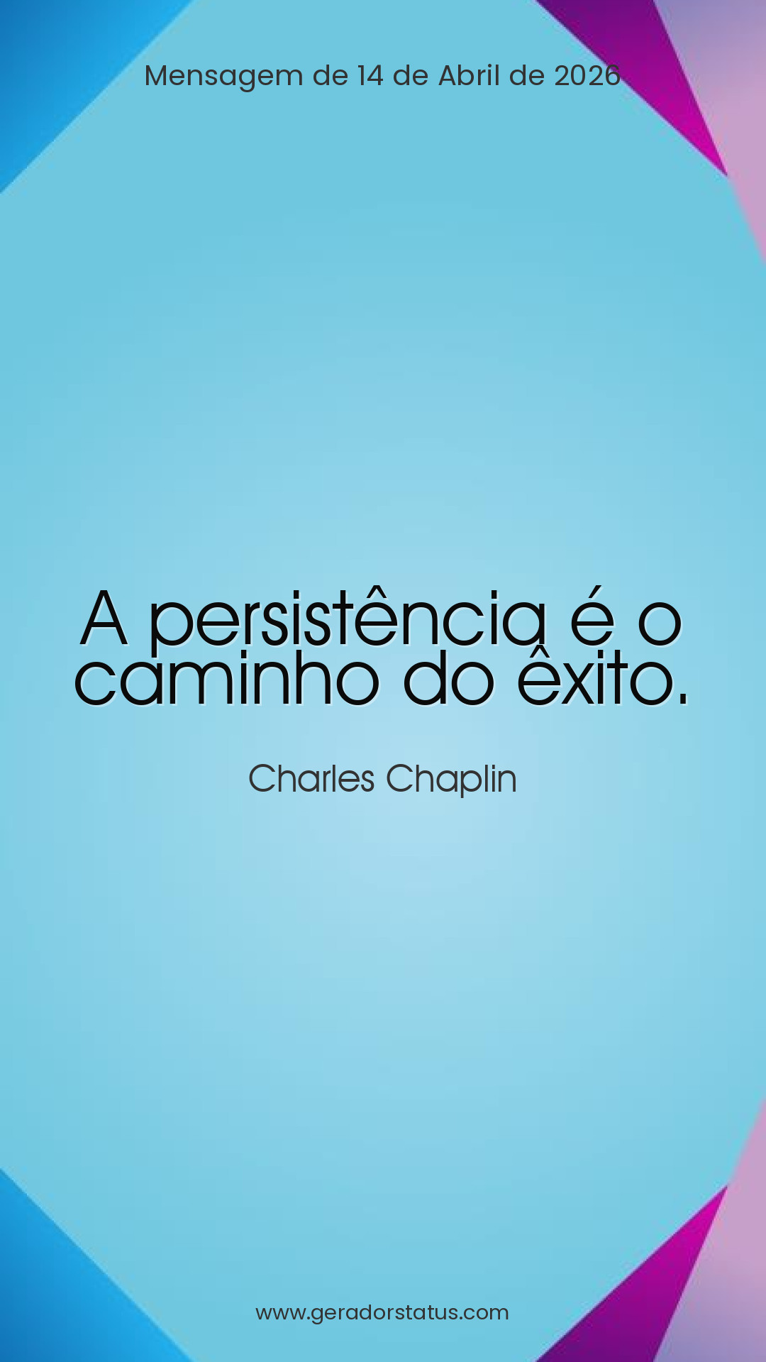 Status do dia: Citação