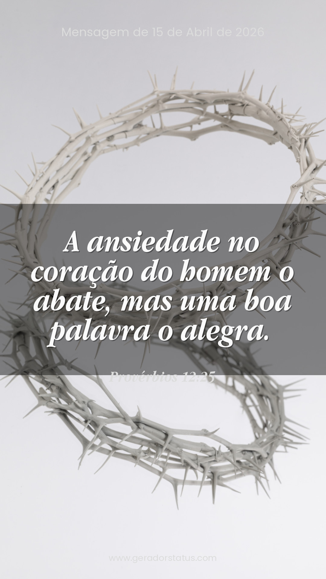 Status do dia: Versículo