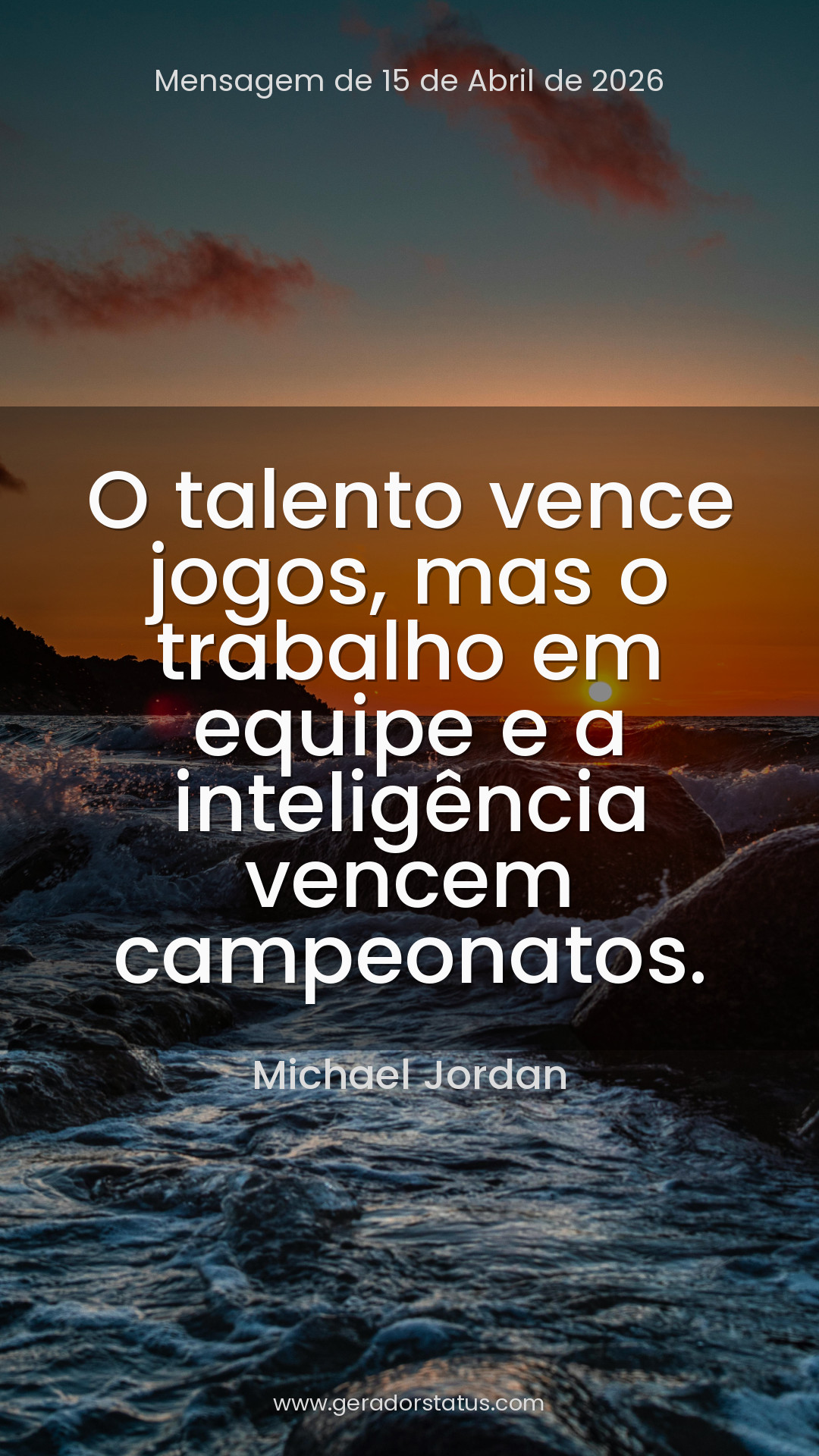 Status do dia: Citação