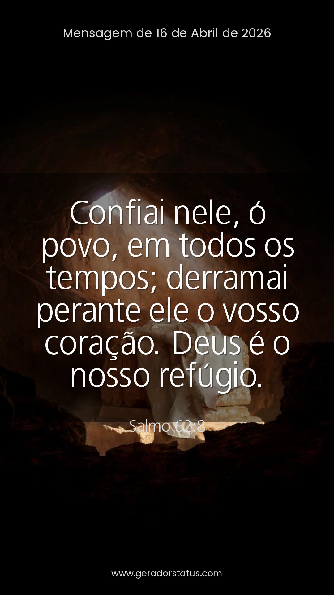 Status do dia: Salmo