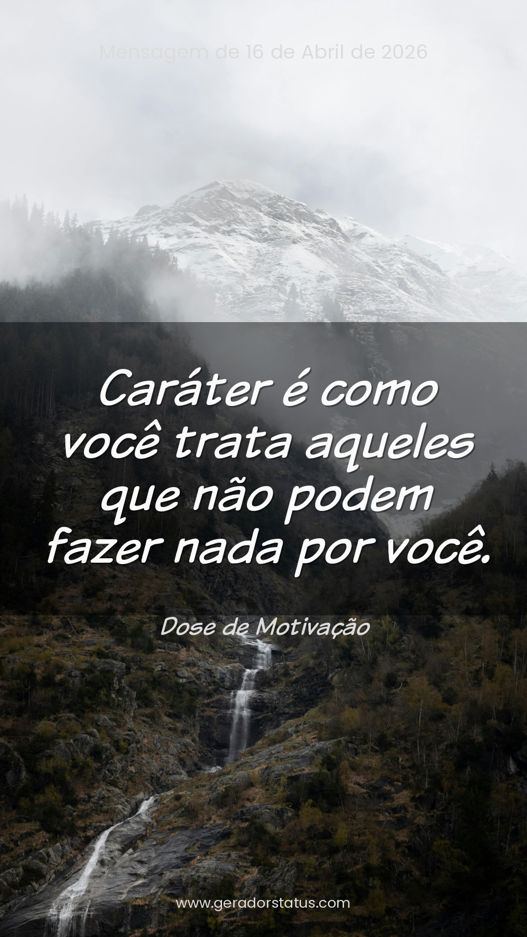 Status do dia: Motivacional
