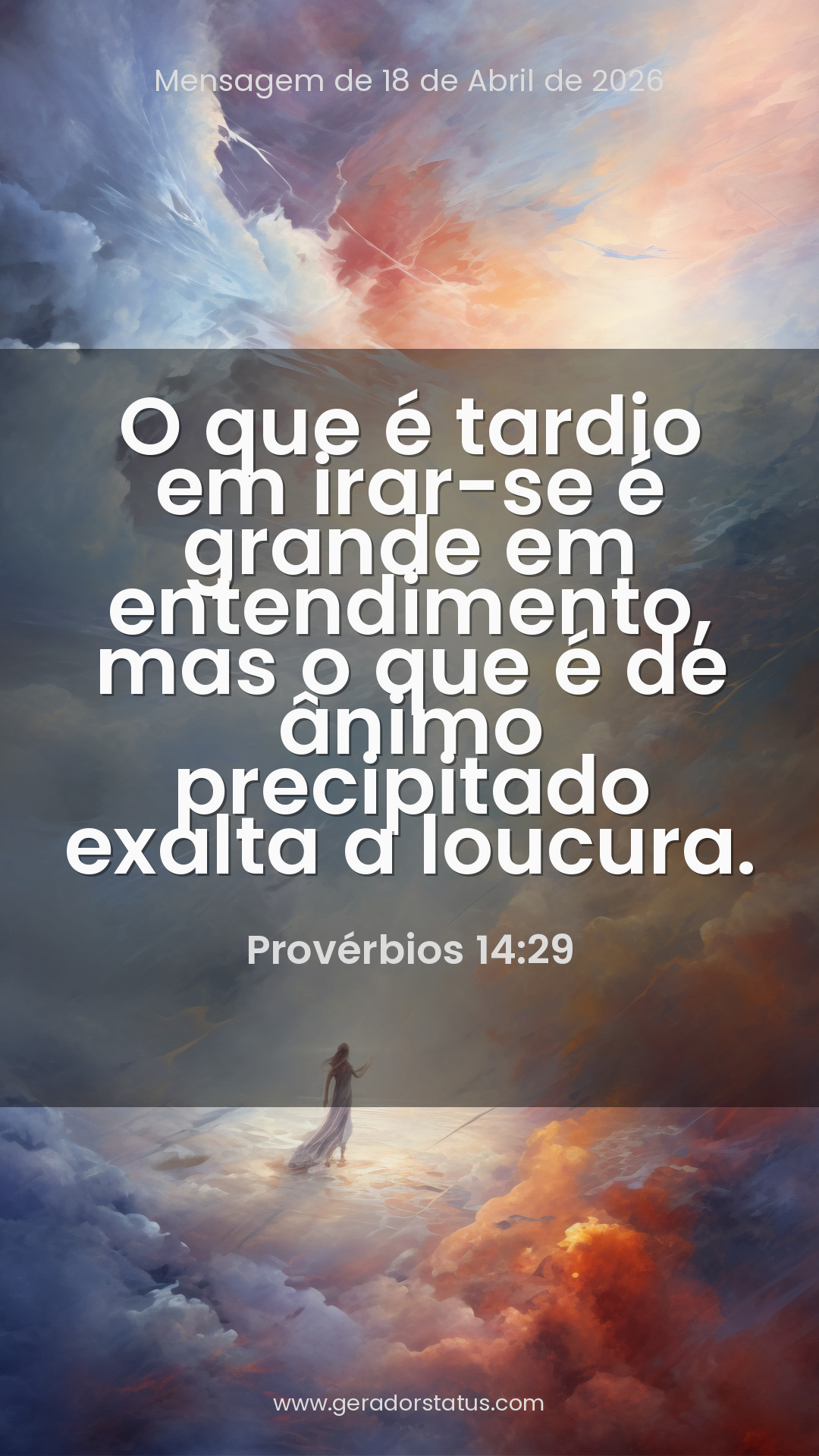 Status do dia: Versículo