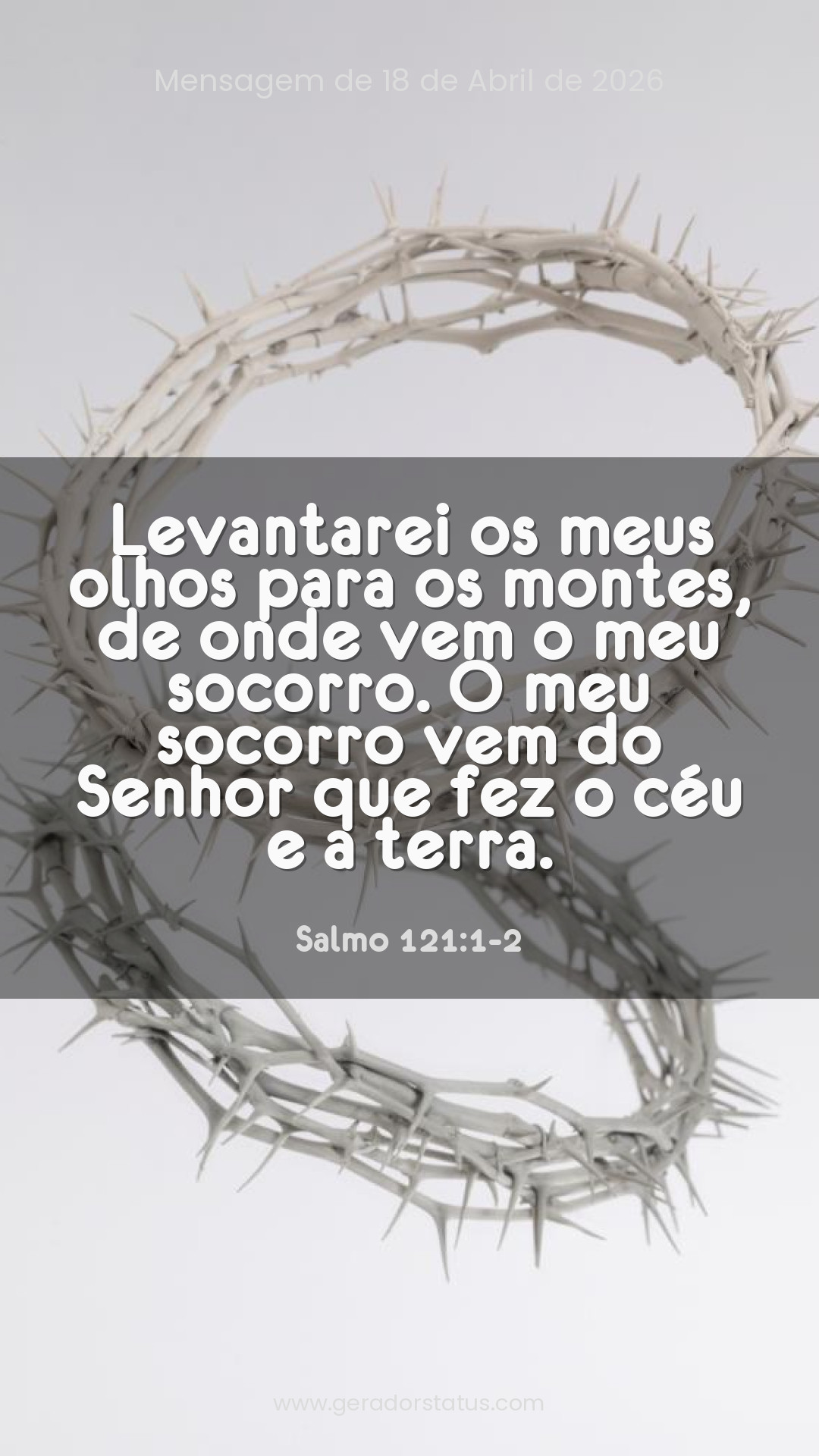 Status do dia: Salmo