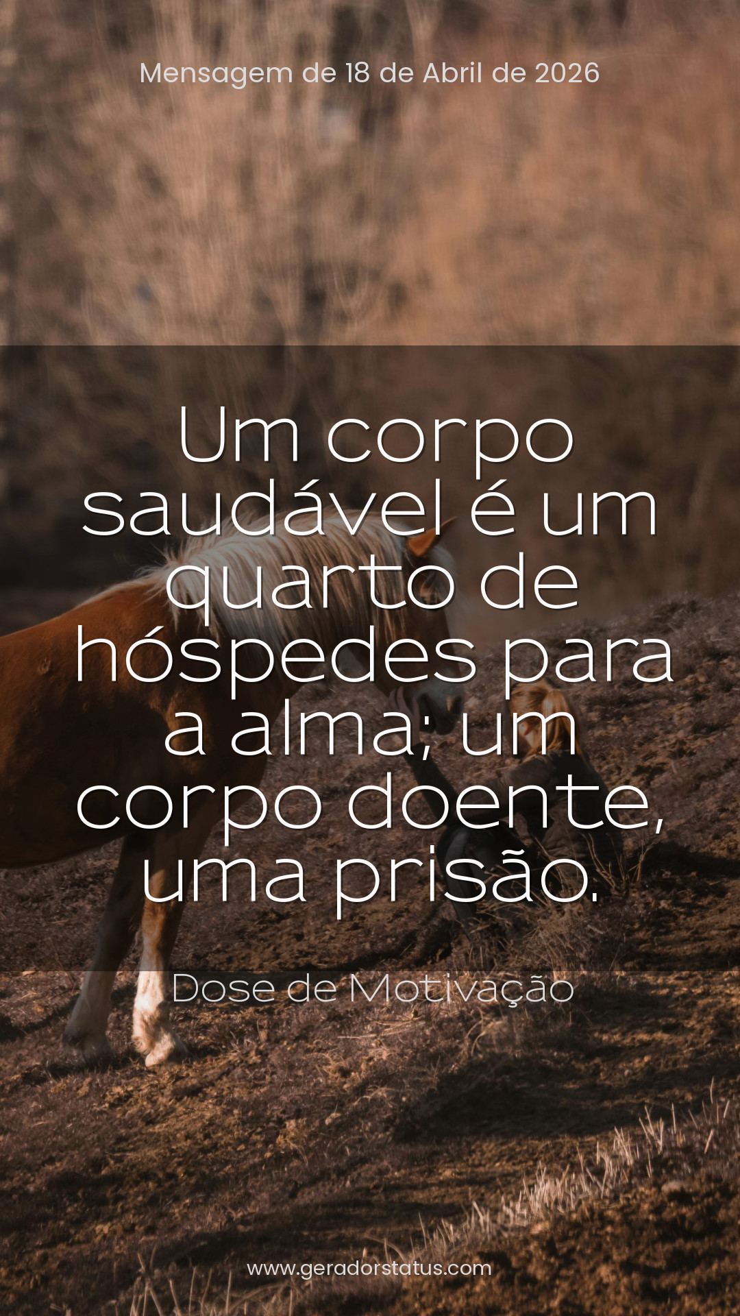 Status do dia: Motivacional